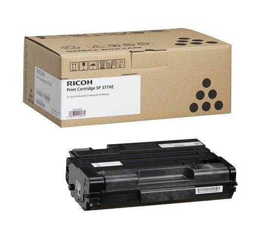  www.electricalstuff.se ElectricalStuff.se   Ricoh SP 377XE Tonerkassett 1 styck Original Svart Ricoh 408162 4961311916274 To