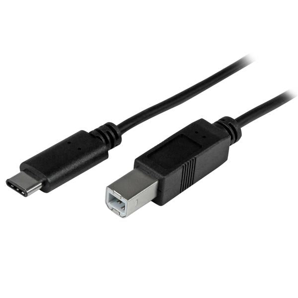  www.electricalstuff.se ElectricalStuff.se   StarTech.com 2 m USB-B till USB-C-kabel, datakabel, USB 2.0, USB-C-dataöverförin