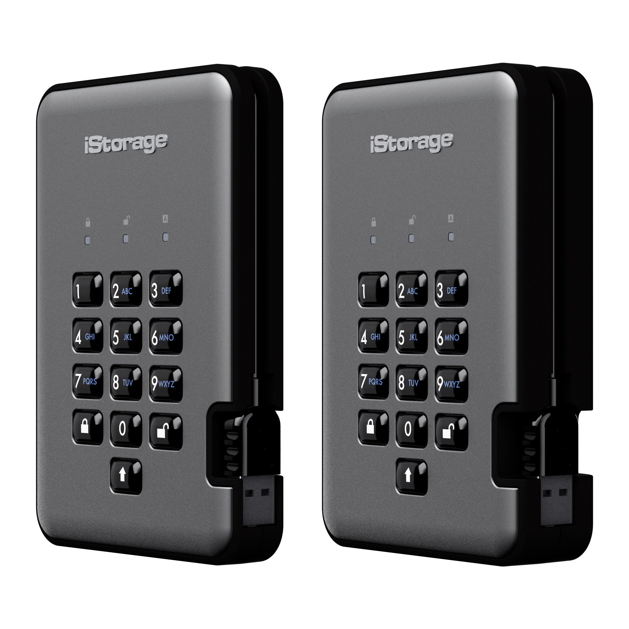  ff.se ElectricalStuff.se   iStorage diskAshur PRO2 externa hårddiskar 2 TB USB Type-A 3.2 Gen 1 (3.1 Gen 1) Svart iStorage I