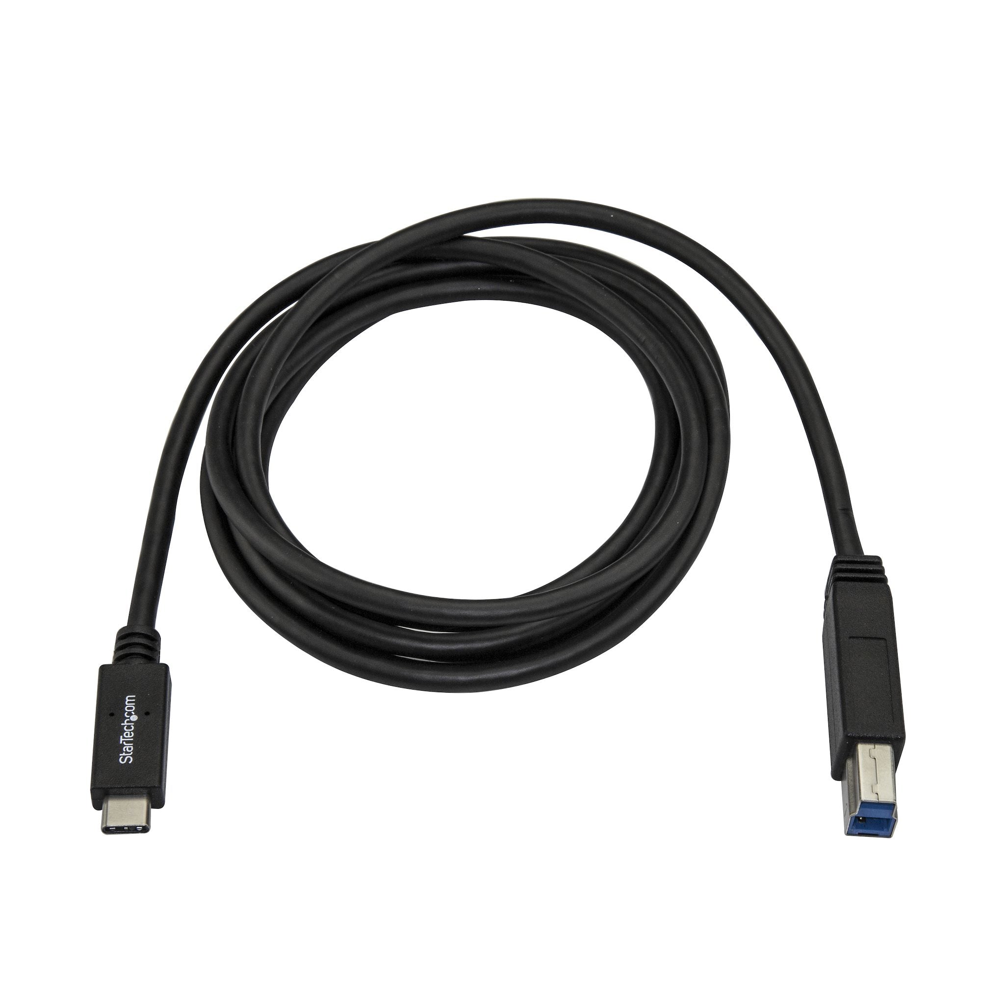  ablar   2 m USB-B till USB-C-kabel, USB 5 Gbps, datakabel, USB 3.0, USB-C-dataöverföringskabel www.electricalstuff.se Electr