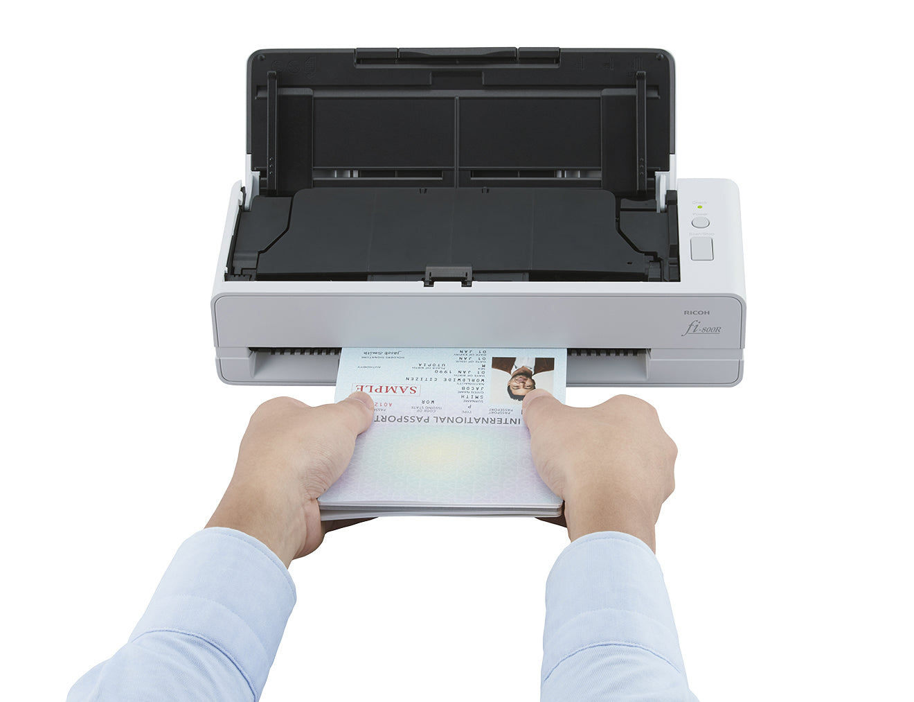  tricalStuff.se   Ricoh fi-800R ADF + scanner med manuell matning 600 x 600 DPI A4 Svart, Vit Ricoh PA03795-B001 493976131148