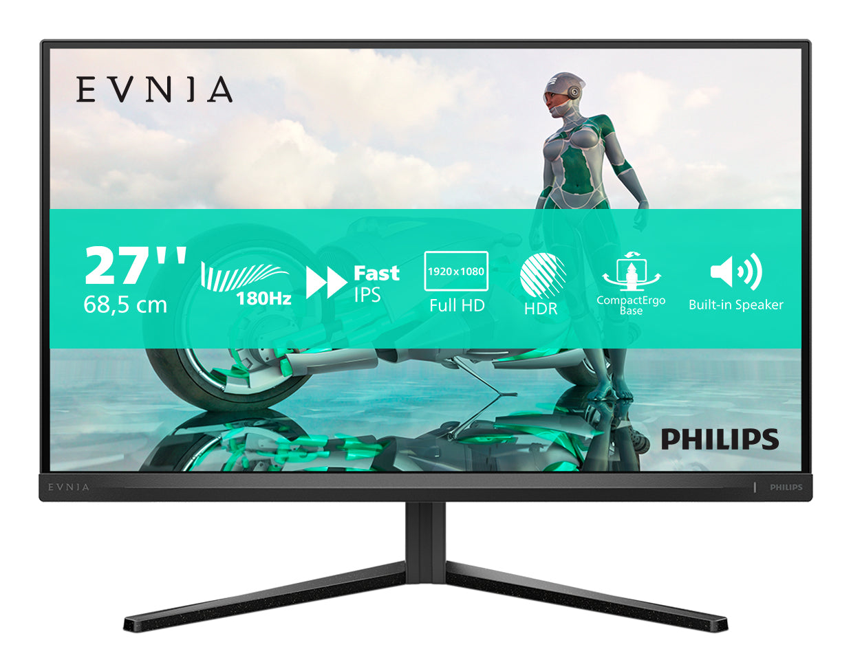  tricalStuff.se   Philips Evnia 27M2N3200A/00 LED display 68,6 cm (27") 1920 x 1080 pixlar Full HD LCD Svart Philips 27M2N320
