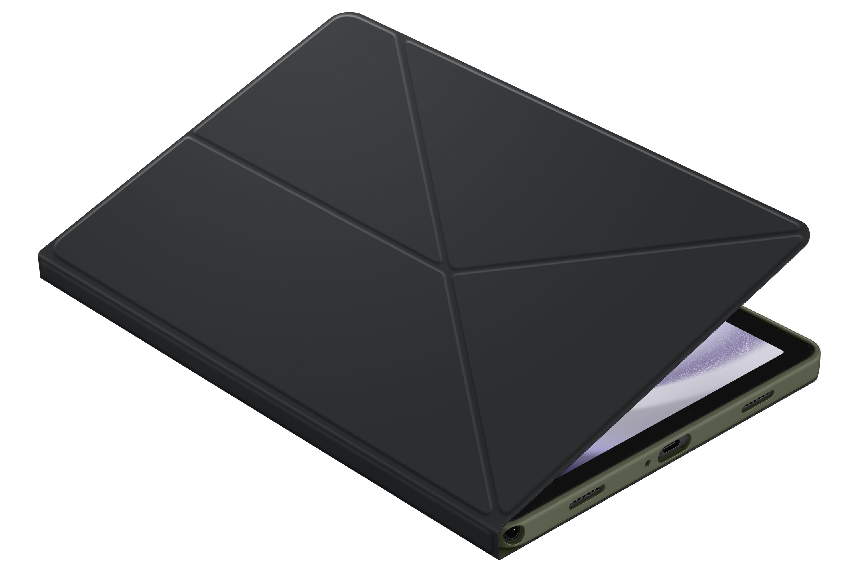  (11") Folio Svart Samsung EF-BX210TBEGWW 8806095300481 Ipad-Fodral   Galaxy Tab A9+ Book Cover www.electricalstuff.se Electr
