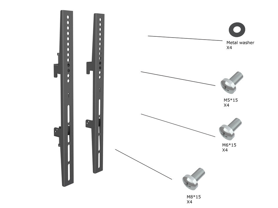  736 Tillbehör till Bildskärmsfästen   3736 www.electricalstuff.se ElectricalStuff.se   Multibrackets 3736 tillbehör till bil