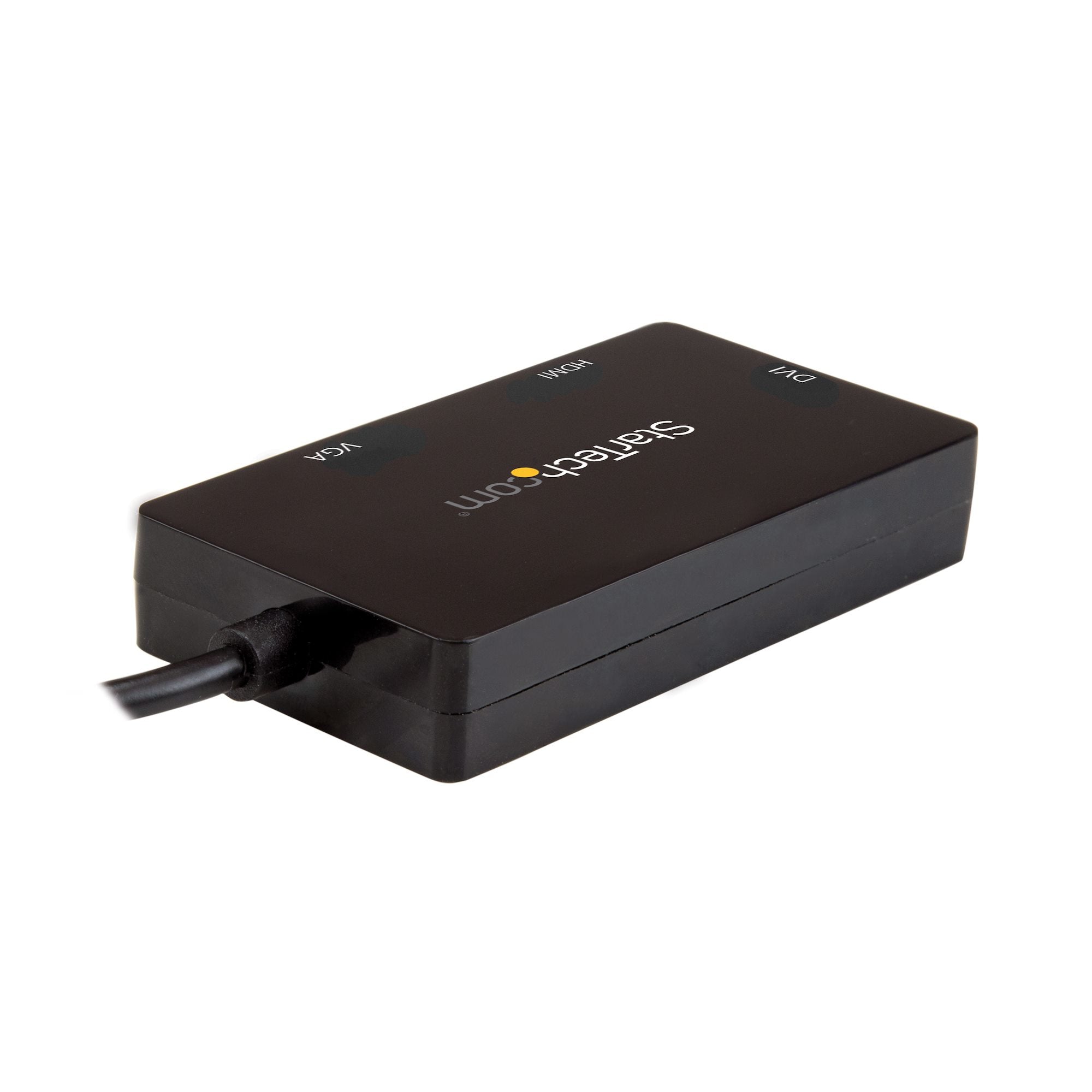  30Hz - svart www.electricalstuff.se ElectricalStuff.se   StarTech.com USB-C-videoadapter med flera portar - 3-i-1 - 4K 30Hz 