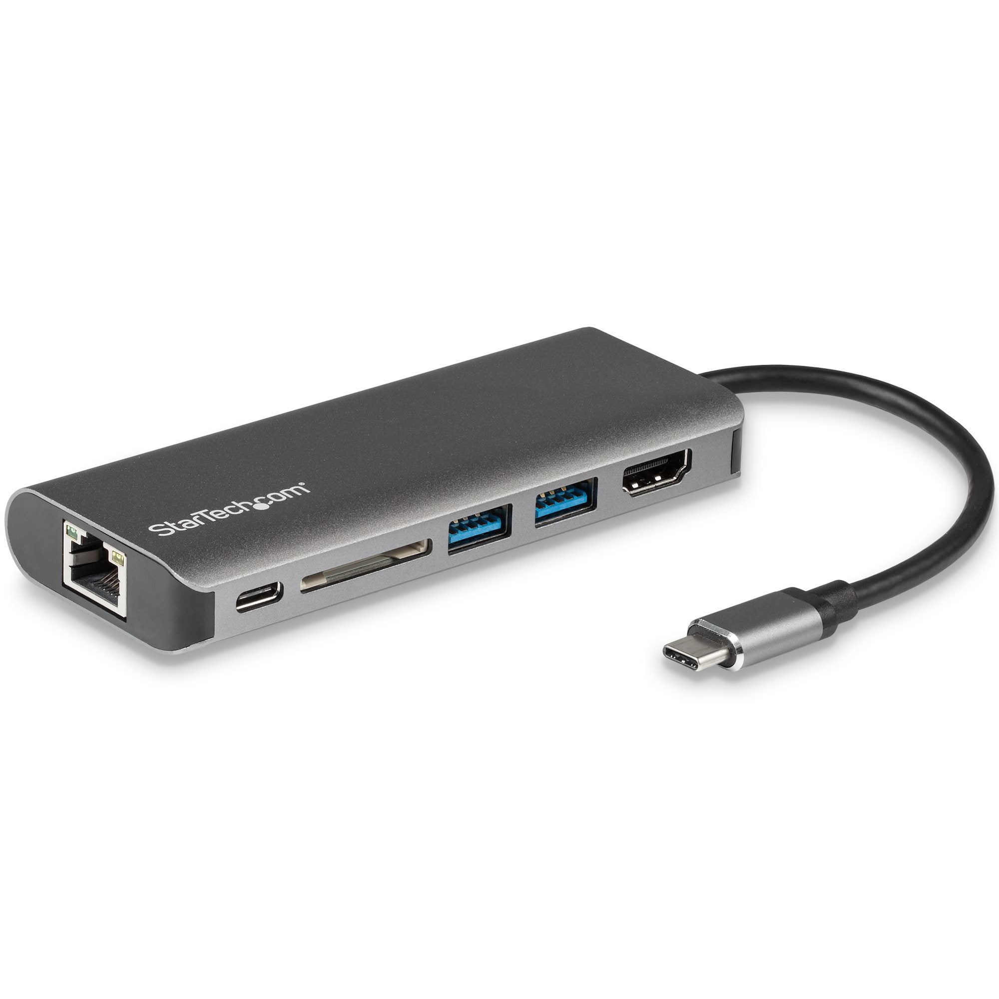  www.electricalstuff.se ElectricalStuff.se   StarTech.com USB-C Multiport Adapter - SD-kortläsare - Power Delivery - 4K HDMI 