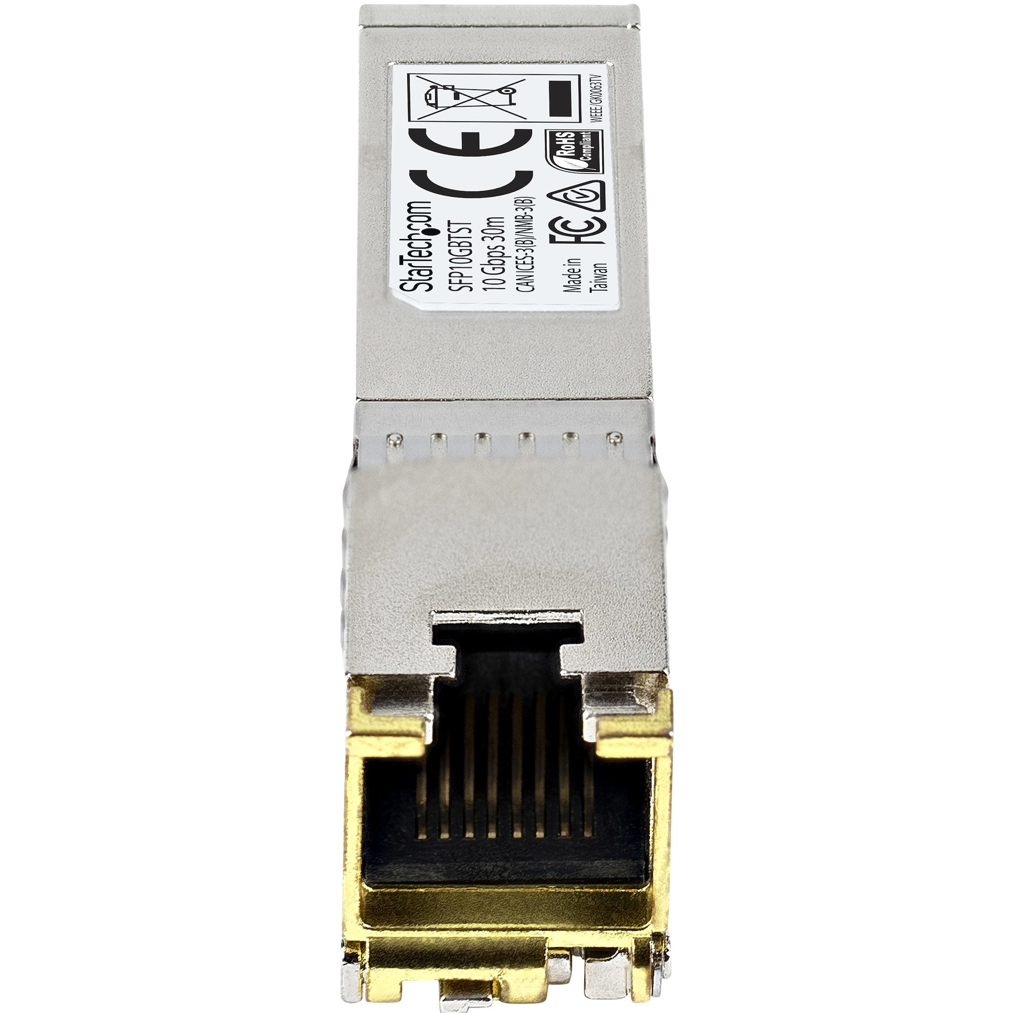  0 Gbit/s | Koppar | RJ45 | 30 m | Livstidsgarantiwww.electricalstuff.se ElectricalStuff.se   StarTech.com MSA Okodad SFP+ sä