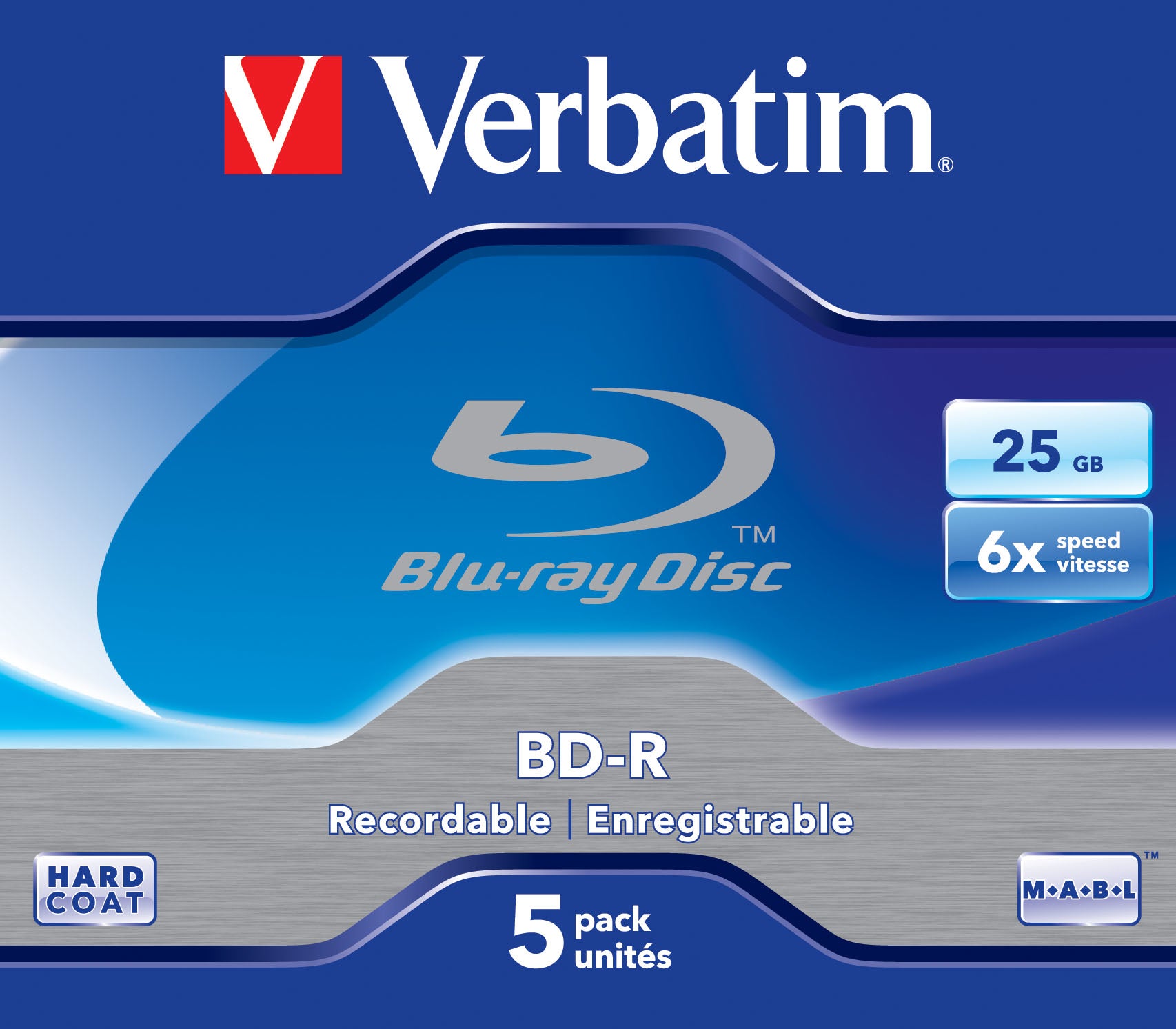  www.electricalstuff.se ElectricalStuff.se   Verbatim 43715 tomma Blu-Ray-diskar BD-R 25 GB 5 styck Verbatim 43715 0023942437
