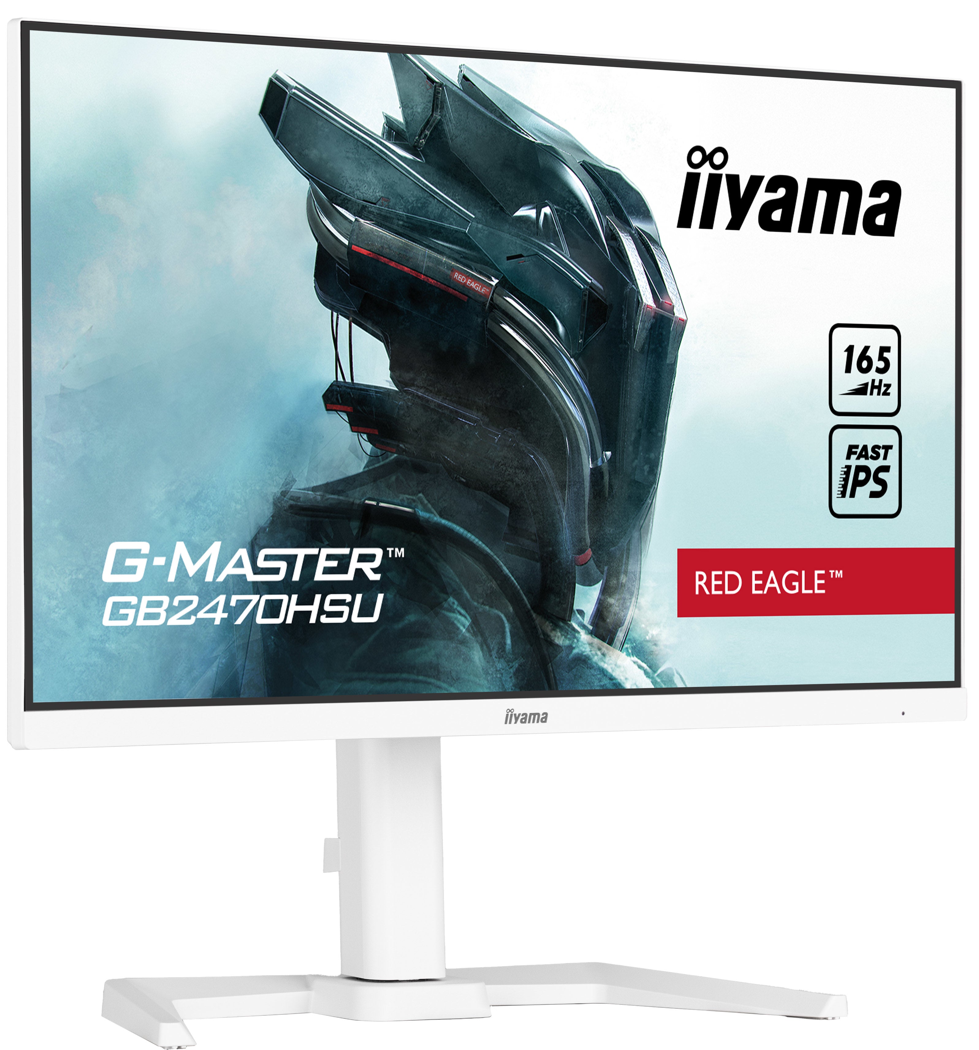  a GB2470HSU-W5 platta pc-skärmar 58,4 cm (23") 1920 x 1080 pixlar Full HD LED Vit iiyama GB2470HSU-W5 4948570123131 Platta P
