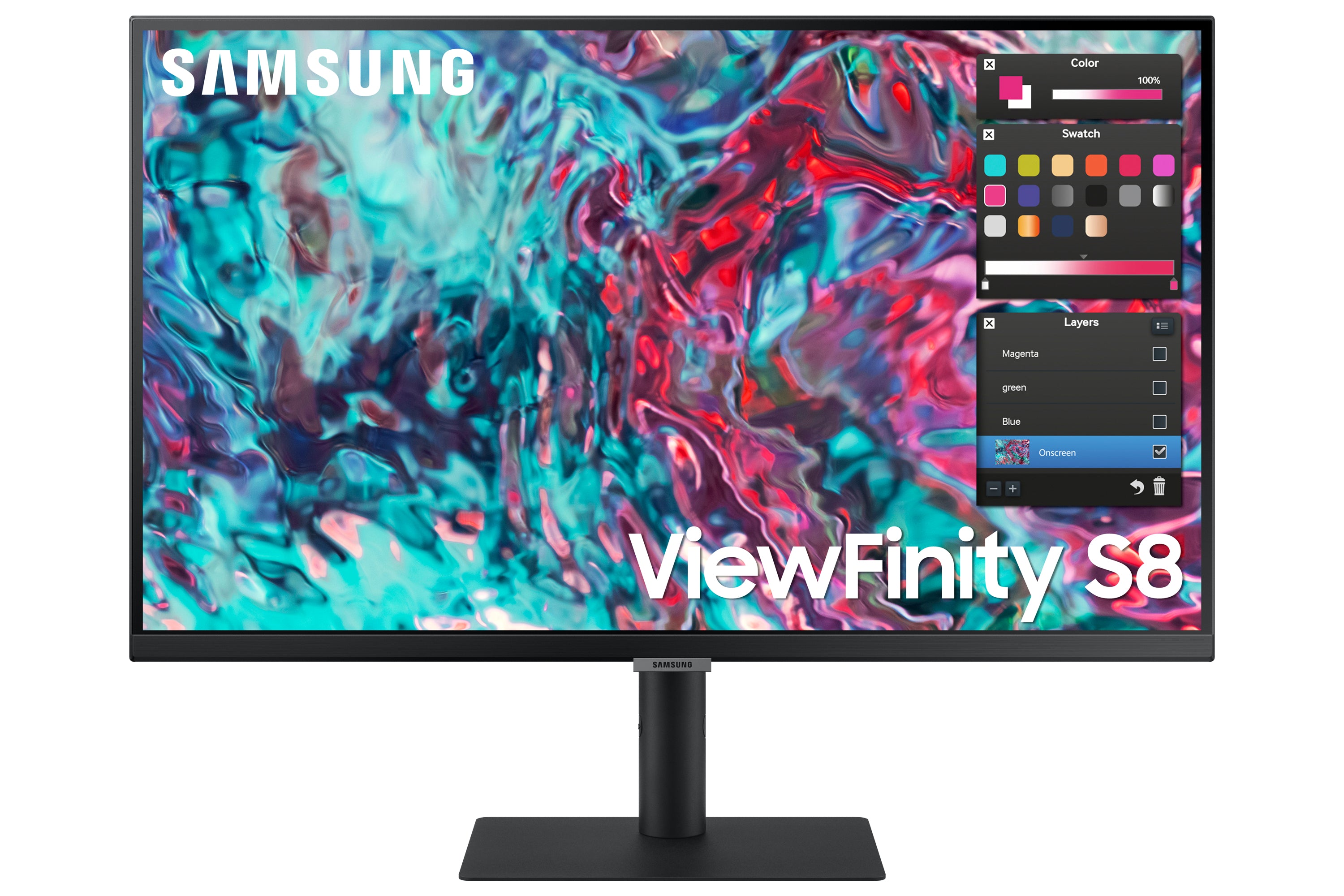  www.electricalstuff.se ElectricalStuff.se   Samsung S80TB LED display 68,6 cm (27") 3840 x 2160 pixlar 4K Ultra HD Svart Sam