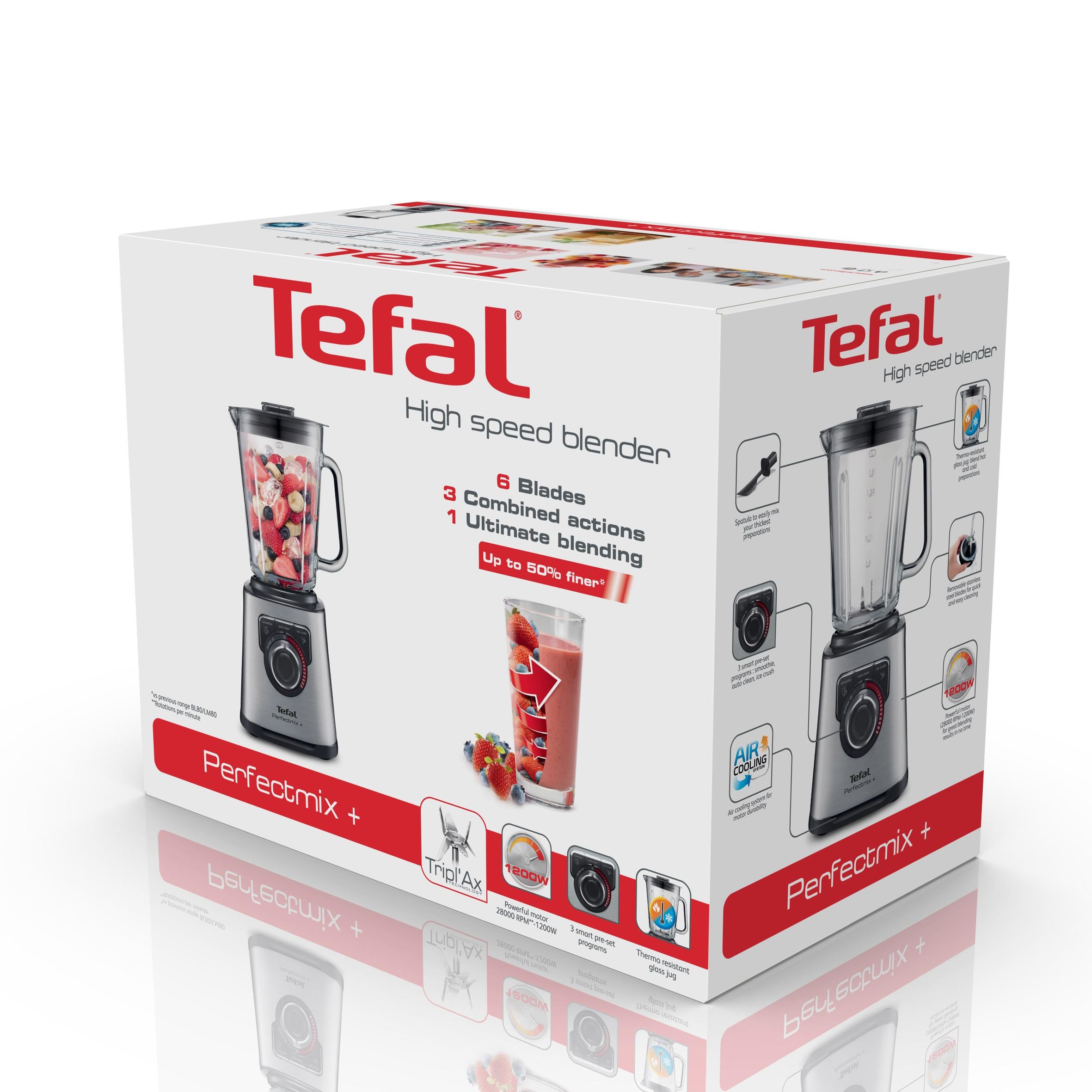  BL811D 3016661149832 Mixrar   BL811D www.electricalstuff.se ElectricalStuff.se   Tefal BL811D mixer 1,5 l Bänkmixer 1200 W G