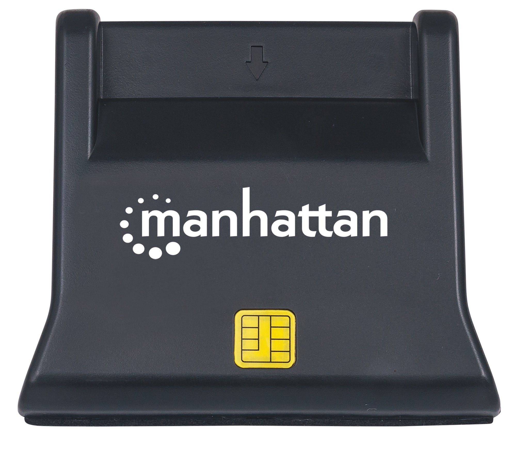  marta kort inomhus USB USB 2.0 Svart Manhattan 102025 0766623102025|766623102025 Läsare Smarta Kort   102025 www.electricals