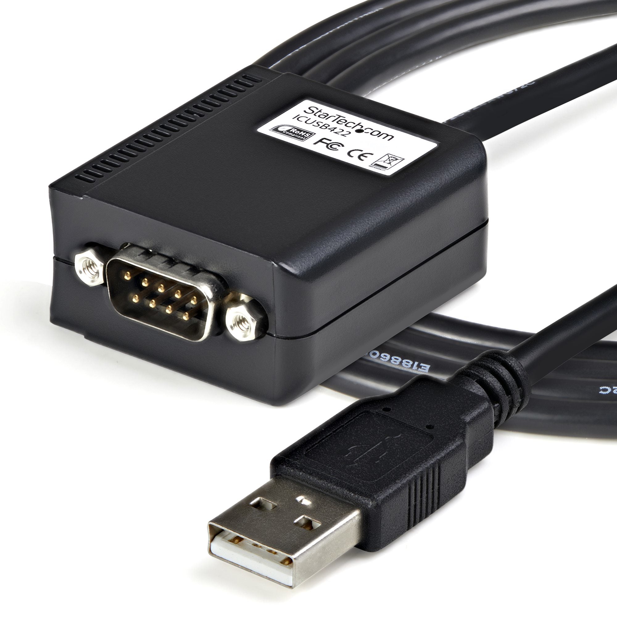  uff.se   StarTech.com ICUSB422 kabelomvandlare (hane/hona) DB9 M USB-A FM Svart StarTech.com ICUSB422 0065030836548|06503083