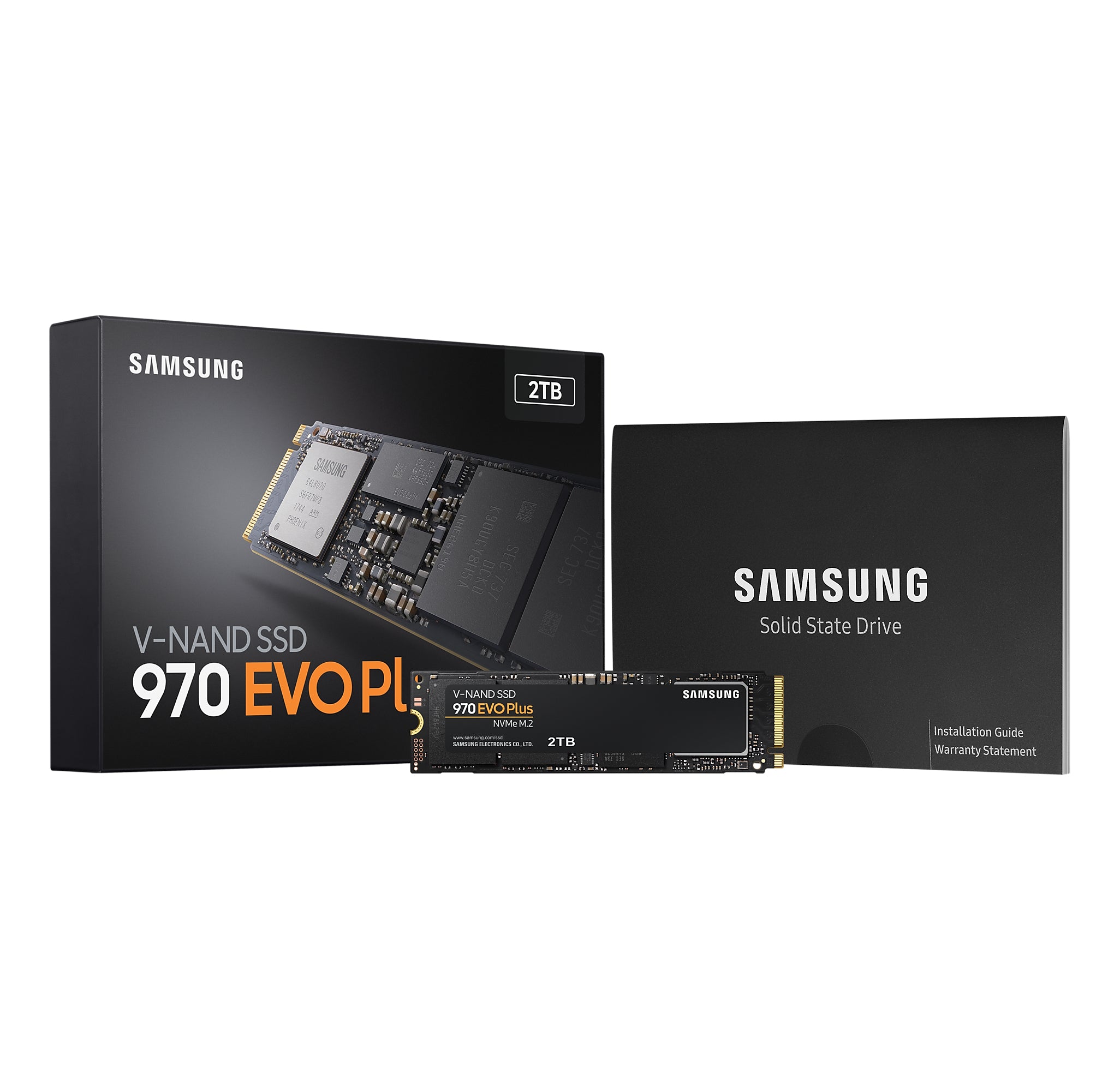  43628093 SSD-Hårddisk   970 EVO Plus www.electricalstuff.se ElectricalStuff.se   Samsung 970 EVO Plus 2 TB M.2 PCI Express 3