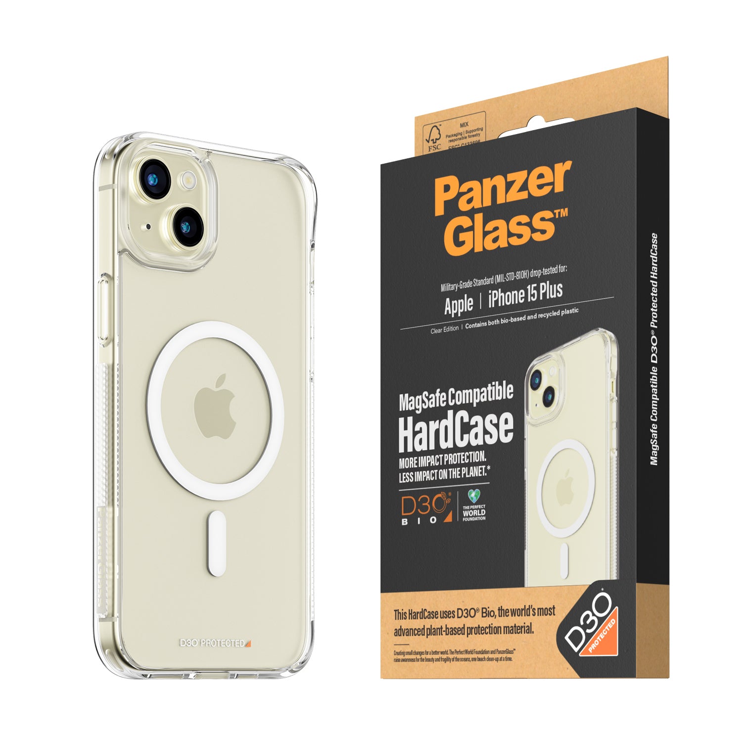  www.electricalstuff.se ElectricalStuff.se   PanzerGlass 1182 mobiltelefonfodral 17 cm (6.69") Omslag Transparent PanzerGlass