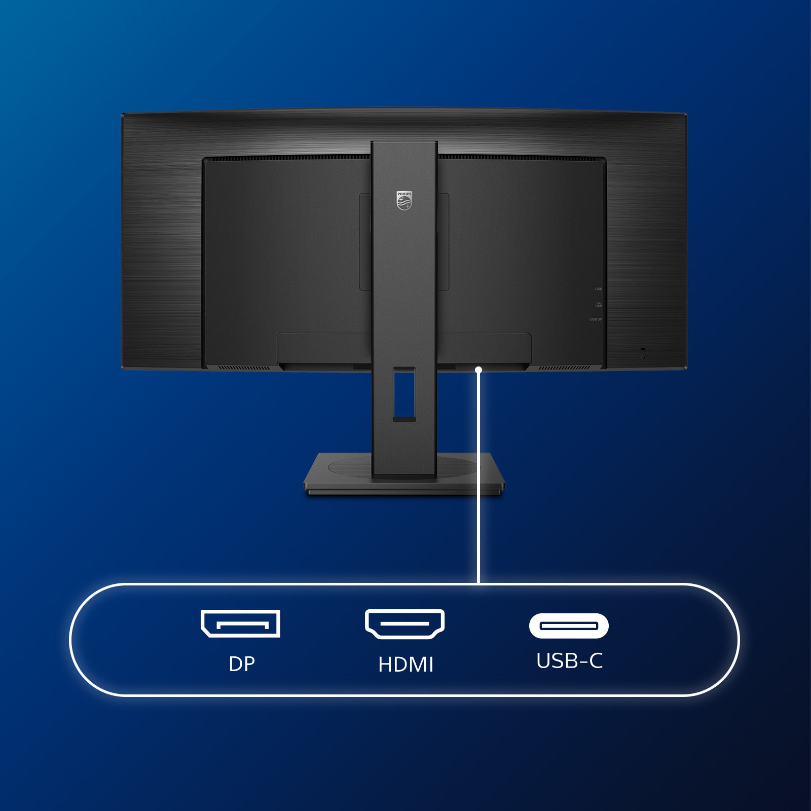   Philips B Line 346B1C/00 platta pc-skärmar 86,4 cm (34") 3440 x 1440 pixlar Quad HD LCD Svart Philips 346B1C/00 87125817608