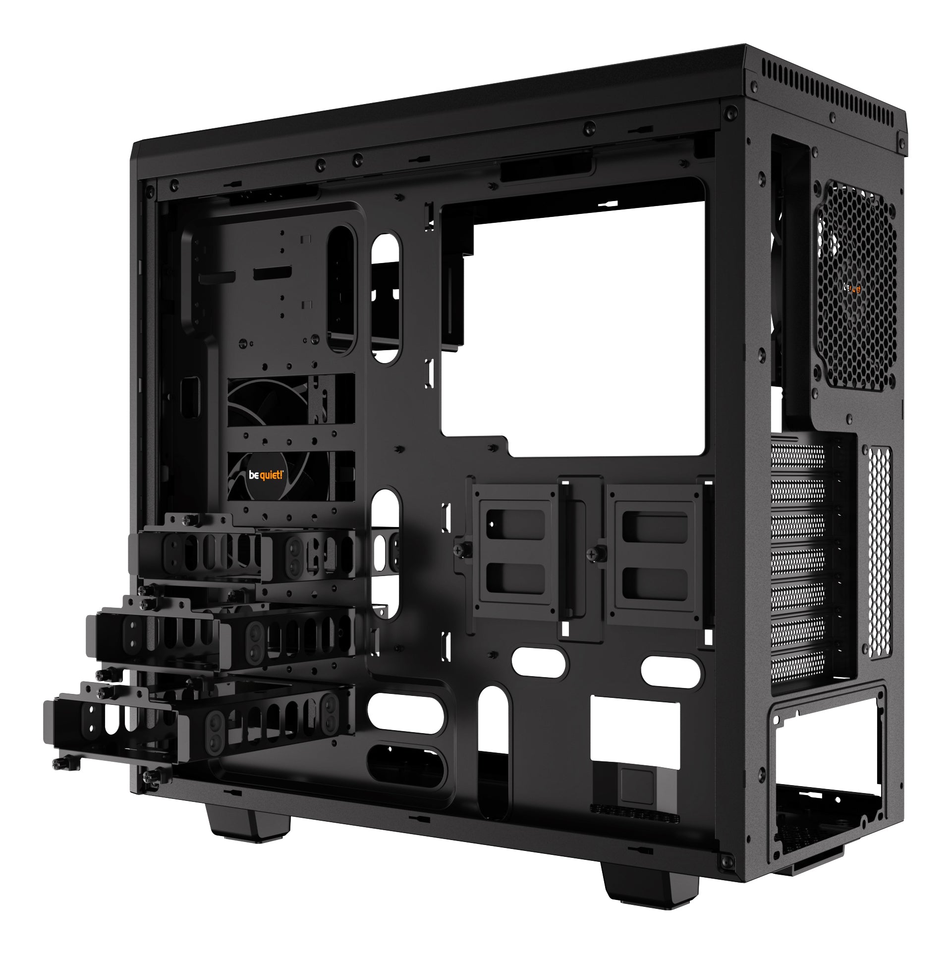  quiet! Pure Base 600 Midi Tower Svart be quiet! BG021 4260052185414 Datorväskor   Pure Base 600 www.electricalstuff.se Elect