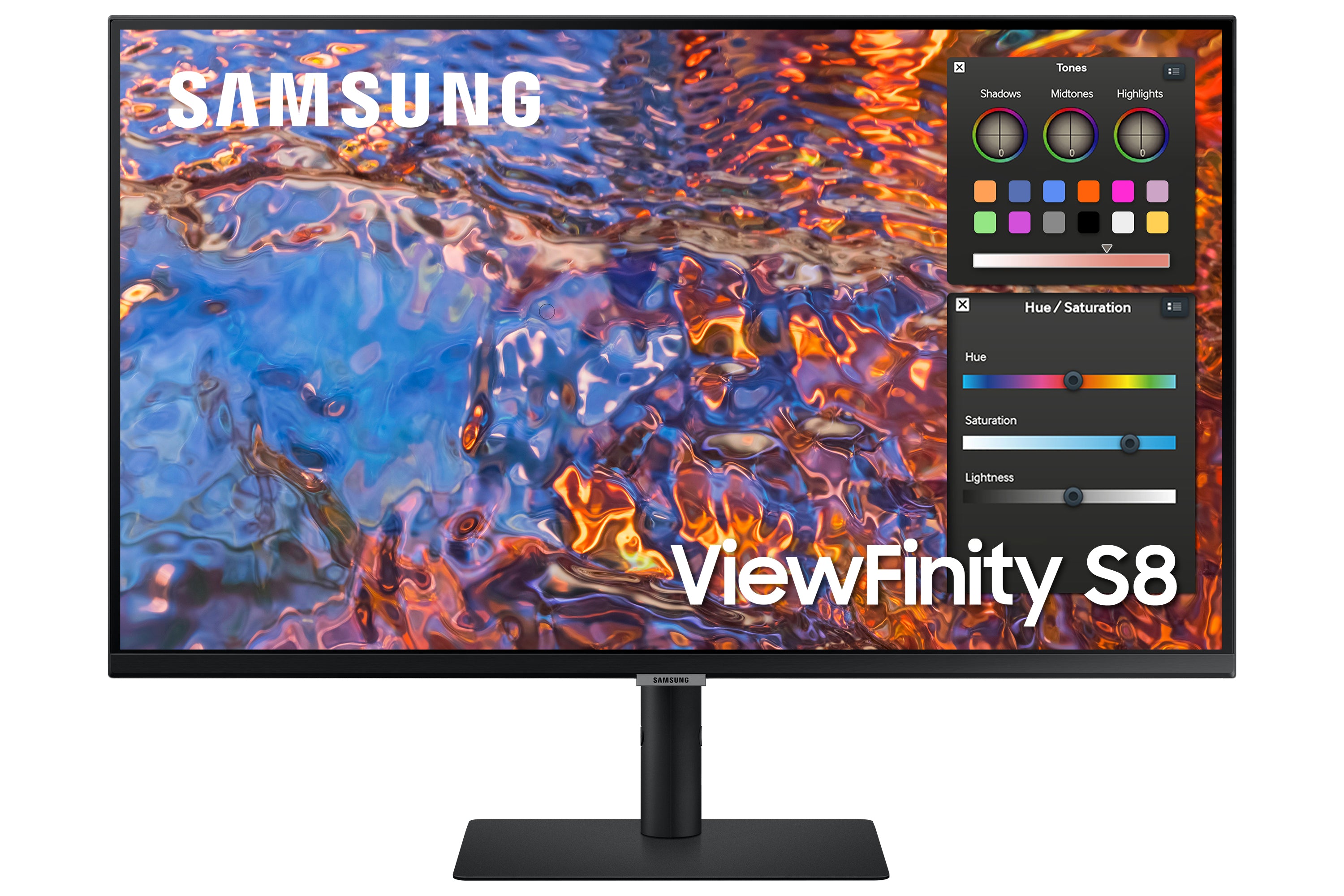  www.electricalstuff.se ElectricalStuff.se   Samsung S80PB LED display 81,3 cm (32") 3840 x 2160 pixlar 4K Ultra HD Svart Sam
