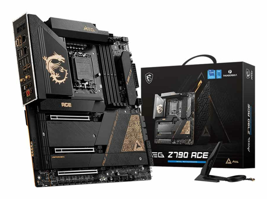  www.electricalstuff.se ElectricalStuff.se   MSI MEG Z790 ACE moderkort Intel Z790 LGA 1700 Utökad ATX MSI MEG Z790 ACE 47113