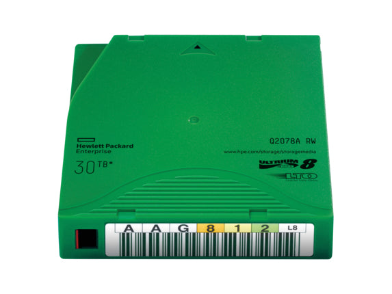  B 1,26 cm HP Q2078A  Lagringsmedia för säkerhetskopiering   LTO-8 Ultrium 30TB RW Data Cartridge www.electricalstuff.se Elec