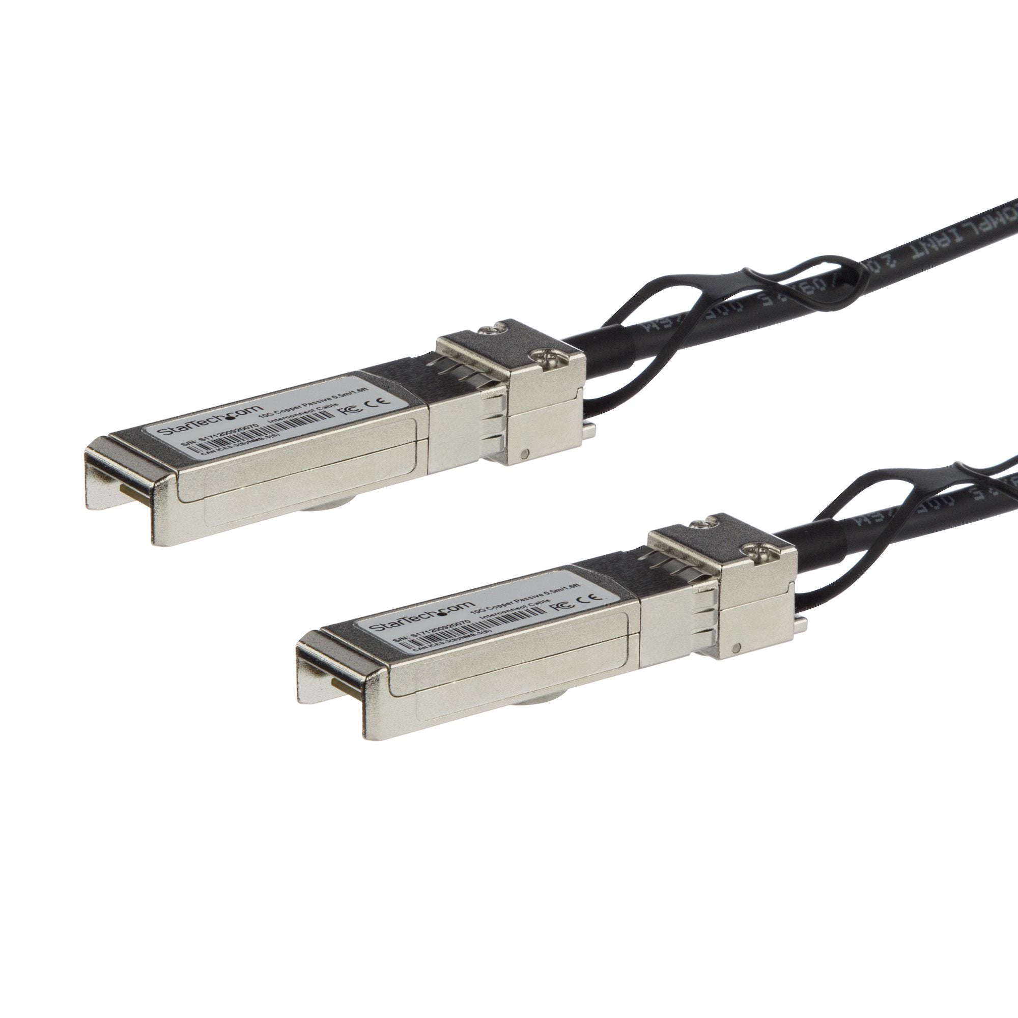  www.electricalstuff.se ElectricalStuff.se   StarTech.com Cisco SFP-H10GB-CU50M-kompatibel SFP+-twinaxkabel för direktanslutn