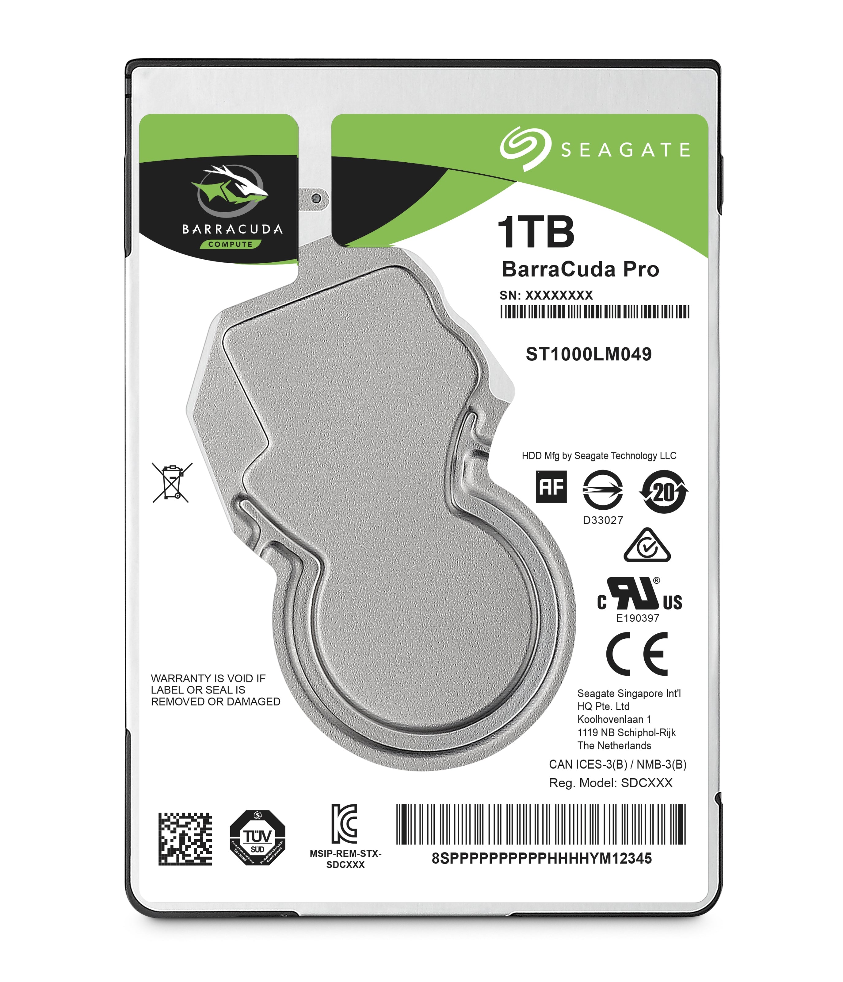  www.electricalstuff.se ElectricalStuff.se   Seagate Barracuda Pro interna hårddiskar 1 TB 7200 RPM 128 MB 2.5" Serial ATA II