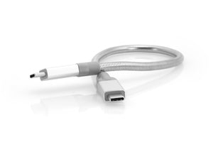  bel i rostfritt stål USB 3.1 GEN 2 30 cm www.electricalstuff.se ElectricalStuff.se   Verbatim USB-C till USB-C synkroniserin