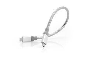  gs- och laddningskabel i rostfritt stål USB 3.1 GEN 2 30 cm Verbatim 48867 0023942488675|023942488675 USB-Kablar   USB-C til