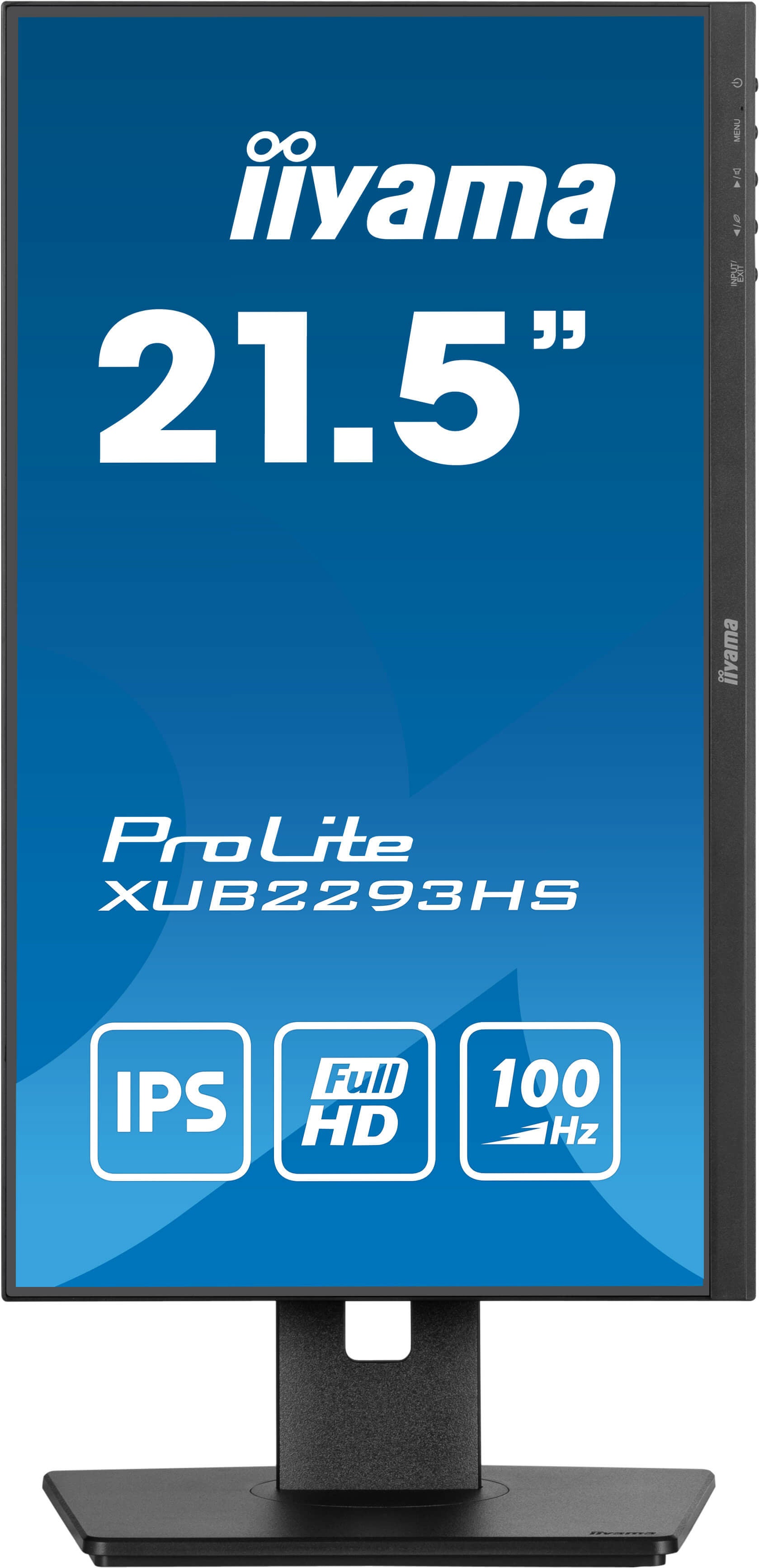  B2293HS-B6 platta pc-skärmar 54,6 cm (21.5") 1920 x 1080 pixlar Full HD LED Svart iiyama XUB2293HS-B6 4948570124237 Platta P
