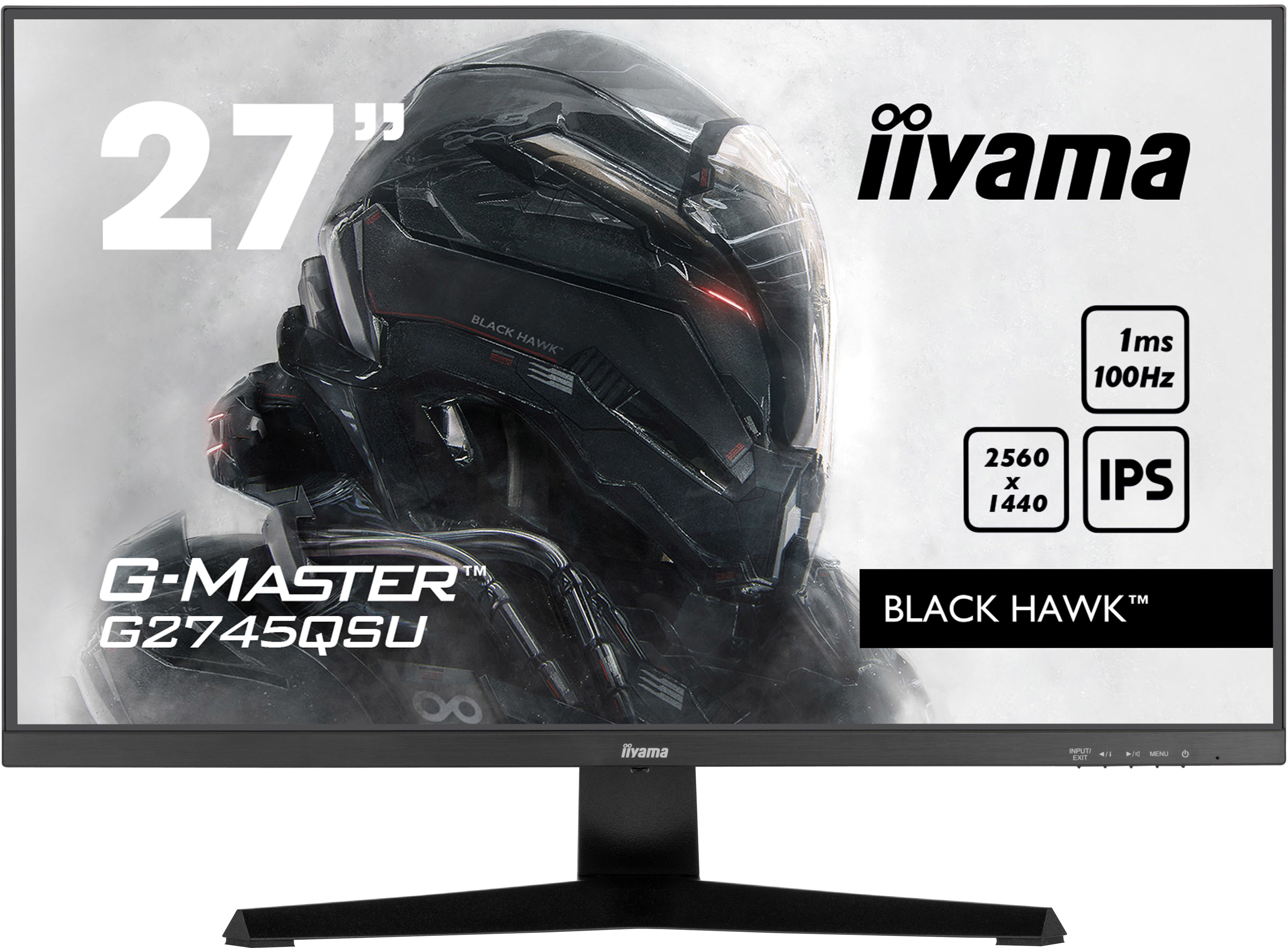  www.electricalstuff.se ElectricalStuff.se   iiyama G-MASTER G2745QSU-B1 platta pc-skärmar 68,6 cm (27") 2560 x 1440 pixlar D