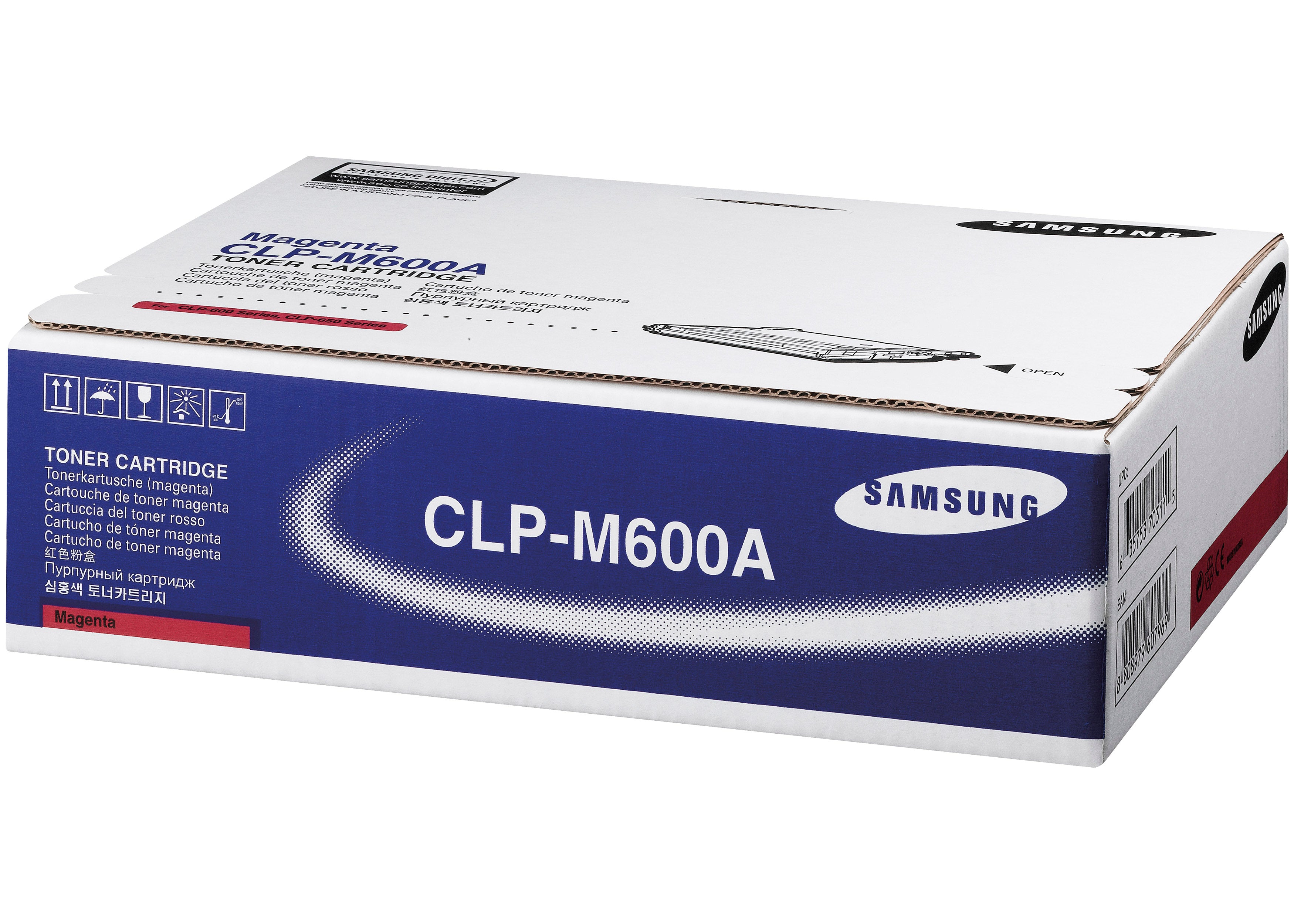  LP-M600A Tonerkassett 1 styck Original Magenta Samsung CLP-M600A 8808979607969 Tonerkassetter   CLP-M600A www.electricalstuf
