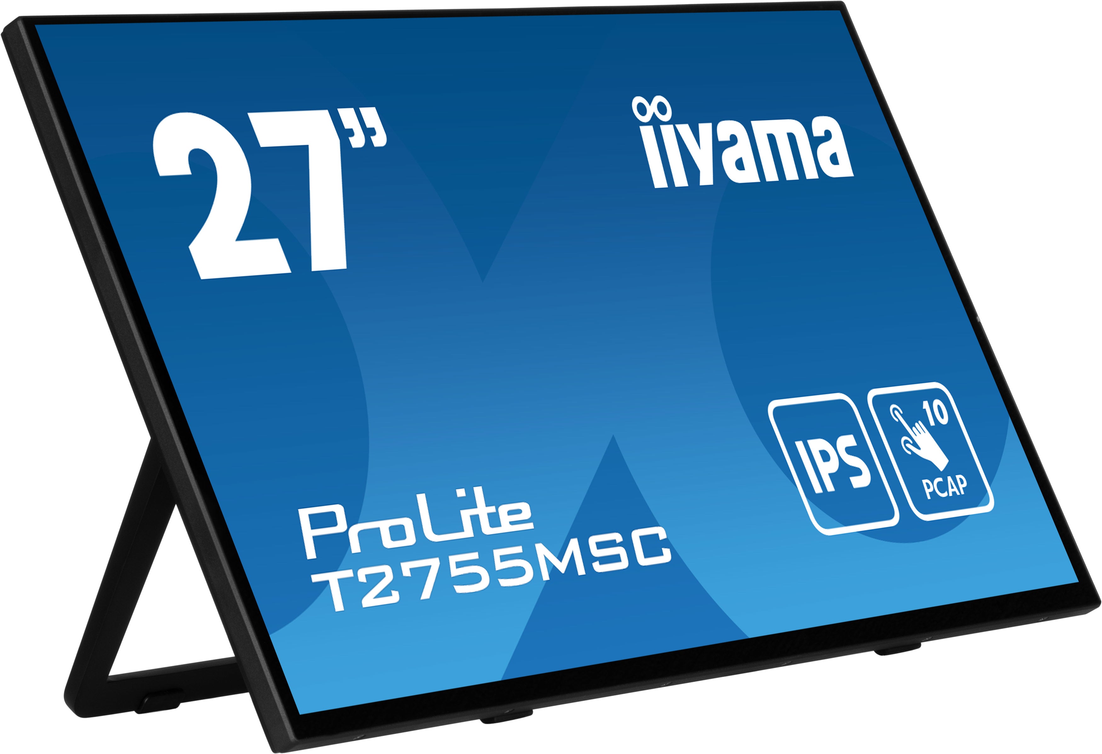  ull HD LED Pekskärm Bordsskiva Svart iiyama T2755MSC-B1 4948570122974 Platta Pc-Skärmar ProLite  T2755MSC-B1 www.electricals