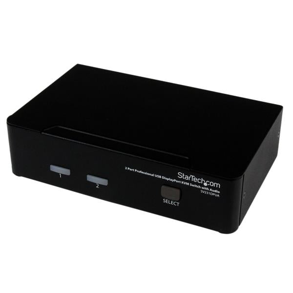  www.electricalstuff.se ElectricalStuff.se   StarTech.com Professionell USB DisplayPort KVM-switch med 2 portar och audio Sta