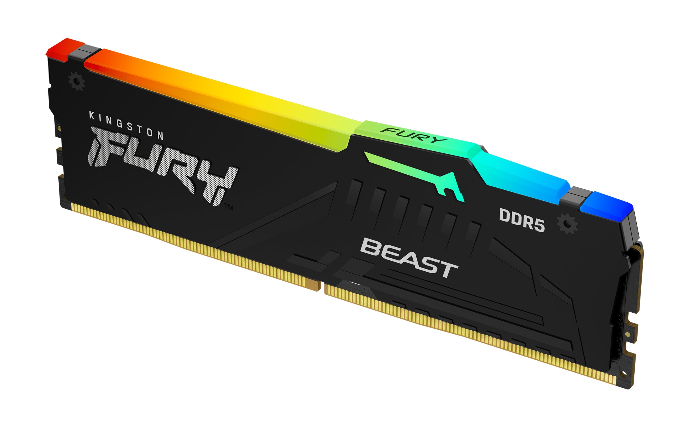  www.electricalstuff.se ElectricalStuff.se   Kingston Technology FURY Beast RGB RAM-minnen 32 GB 1 x 32 GB DDR5 2800 MHz King