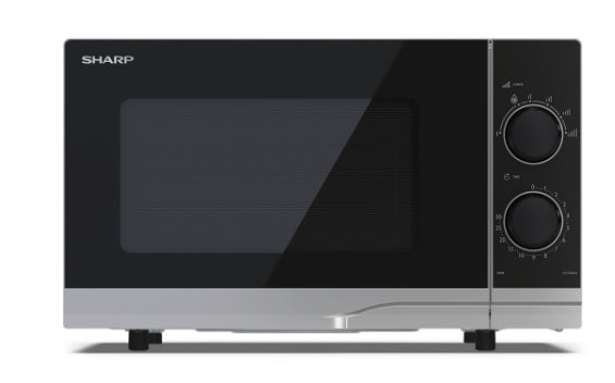  www.electricalstuff.se ElectricalStuff.se   Sharp YC-PS201AE-S mikrovågsugn Silver Enbart mikrovågsugn Bänkdiskmaskin 20 l 7