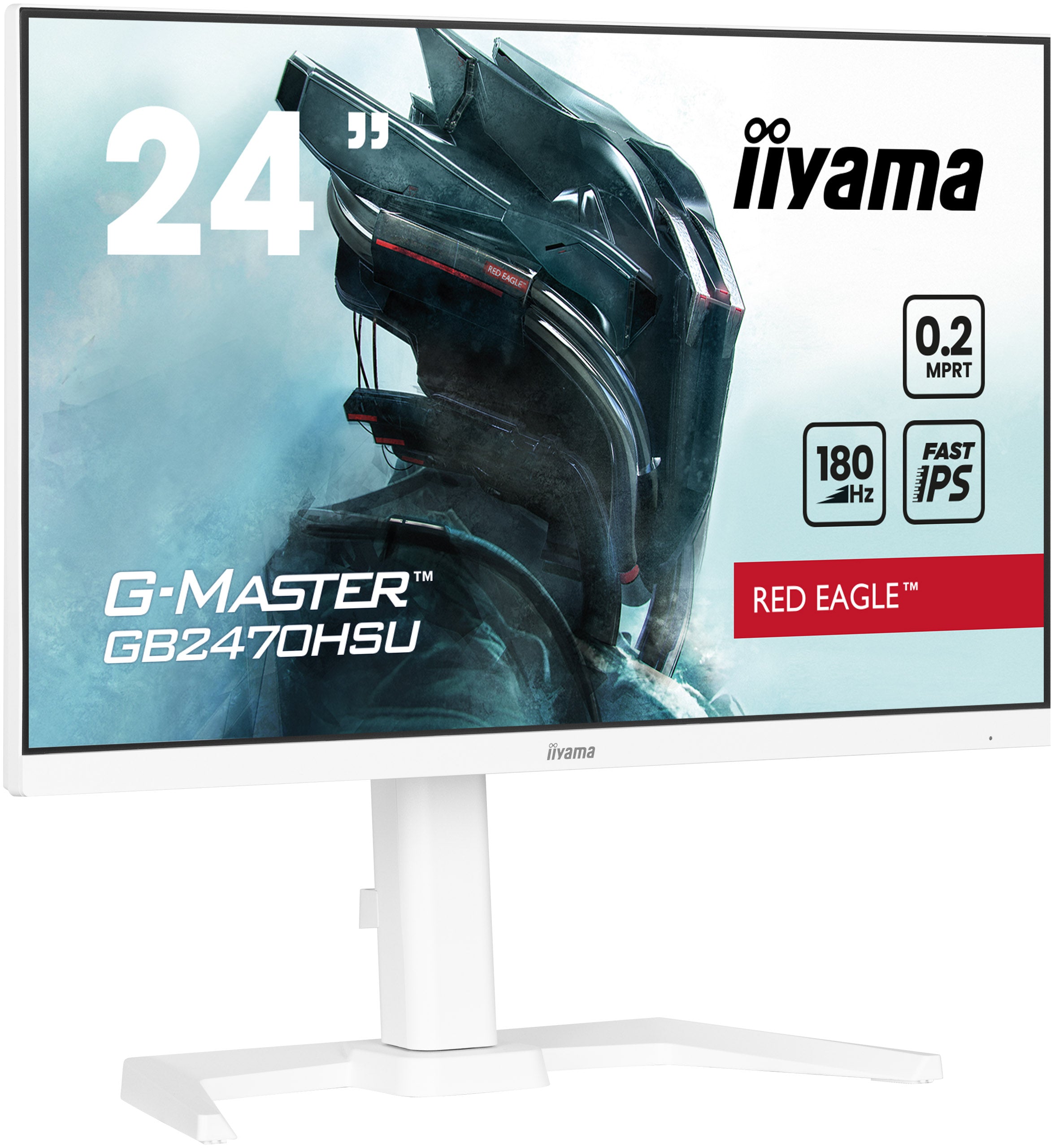  ar Full HD LED Vit iiyama GB2470HSU-W6 4948570123933 Platta Pc-Skärmar G-MASTER  GB2470HSU-W6 www.electricalstuff.se Electri