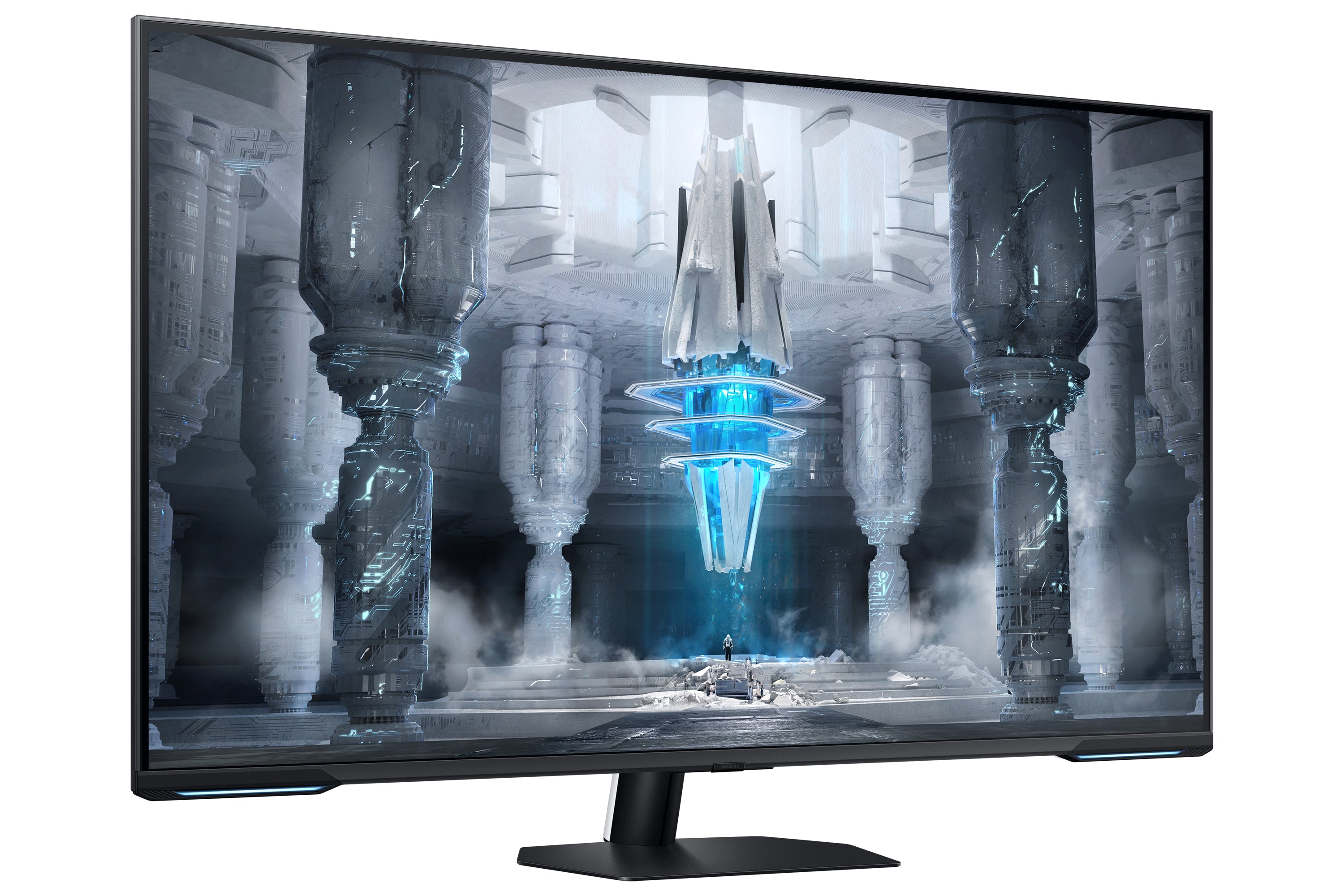  ng S43CG700NU platta pc-skärmar 109,2 cm (43") 3840 x 2160 pixlar 4K Ultra HD LED Svart, Vit Samsung LS43CG700NUXEN 88060947