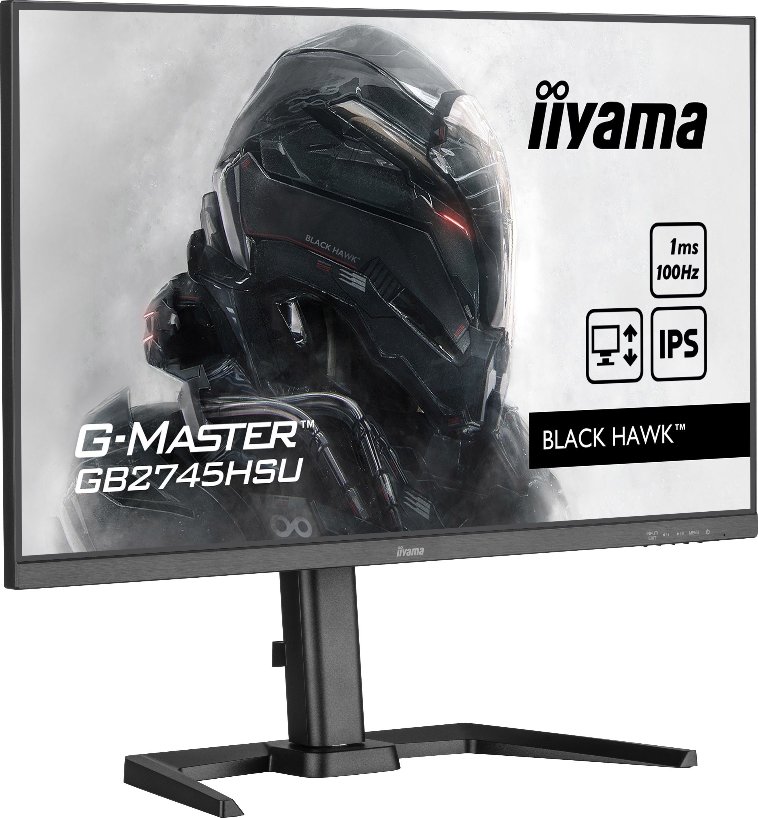  2 Platta Pc-Skärmar G-MASTER  GB2745HSU-B2 www.electricalstuff.se ElectricalStuff.se   iiyama G-MASTER GB2745HSU-B2 LED disp