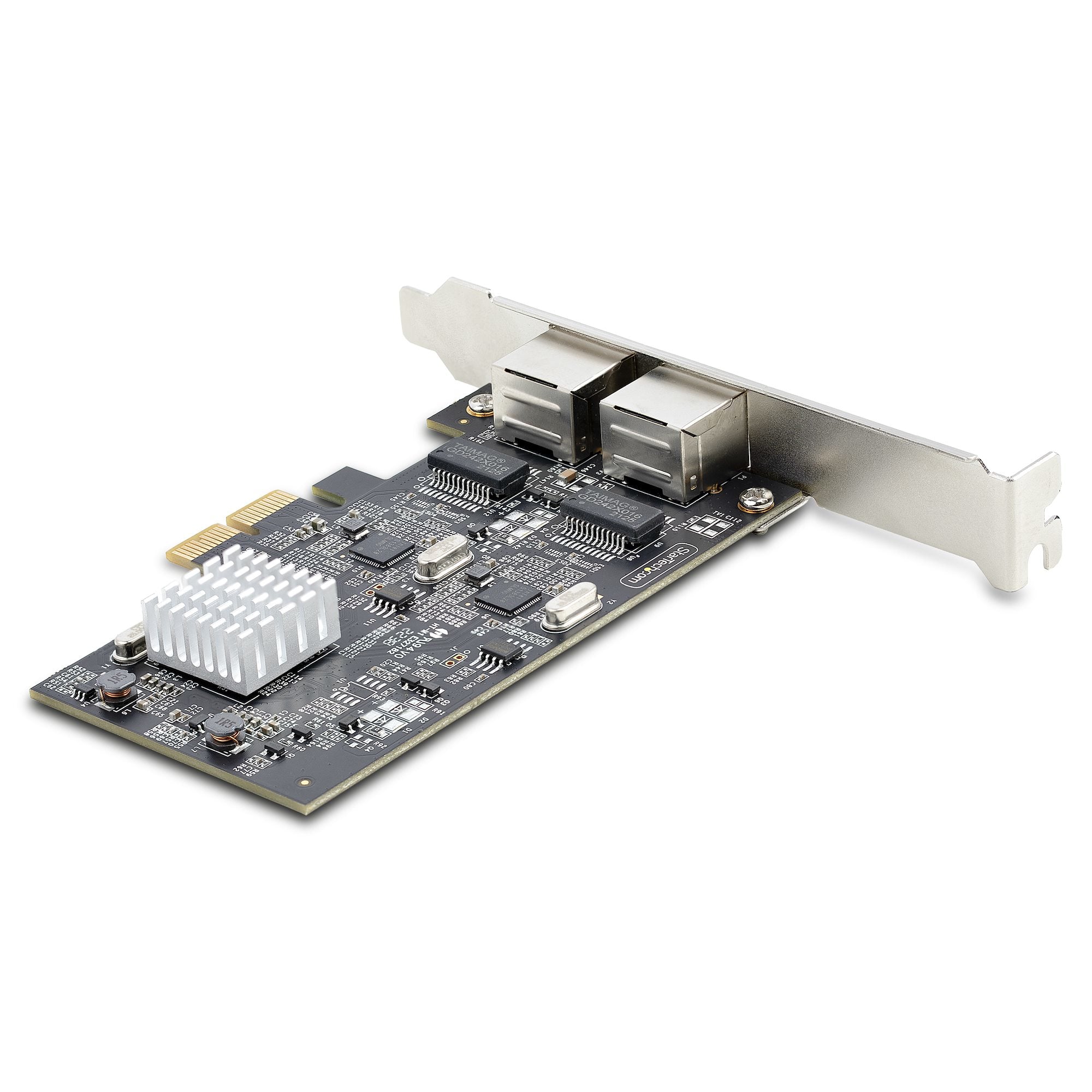  verkskort för datorer med dubbla portar, Multi-Gigabit NIC, PCI Express Server LAN-kort, Ethernet-gränssnitt för stationära 
