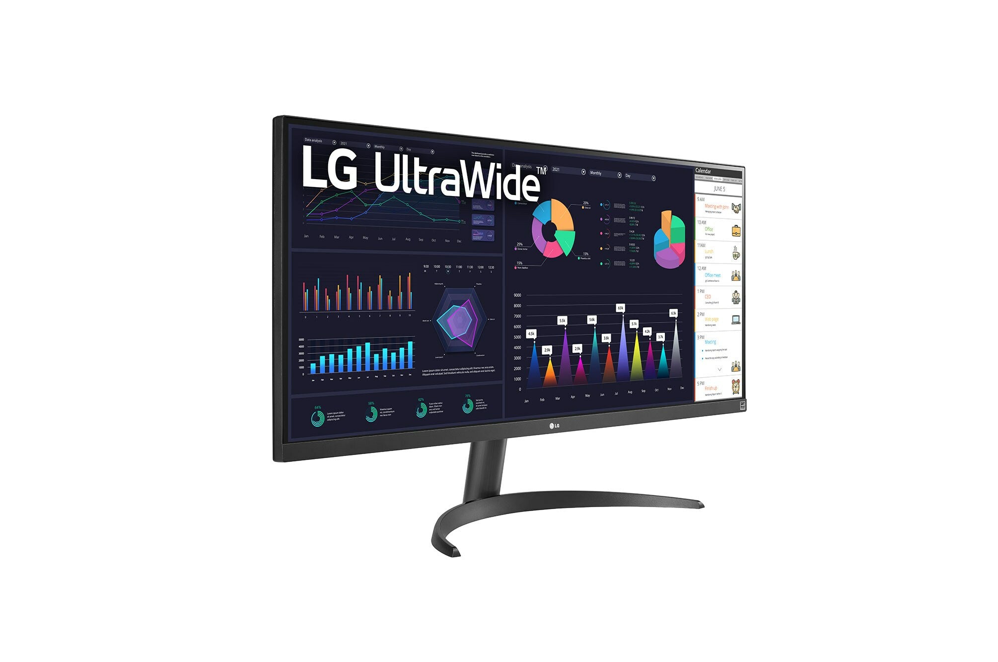  calstuff.se ElectricalStuff.se   LG 34WQ500-B platta pc-skärmar 86,4 cm (34") 2560 x 1080 pixlar UltraWide Full HD LED Svart