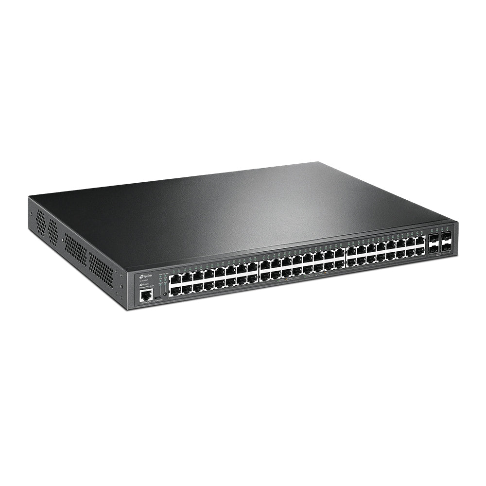  10/100/1000) Strömförsörjning via Ethernet (PoE) stöd 1U Svart TP-Link TL-SG3452P 6935364006280|0840030702365|840030702365 N