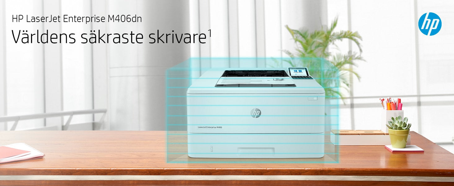  www.electricalstuff.se ElectricalStuff.se   HP LaserJet Enterprise M406dn, Svartvit, Skrivare för Företag, Utskrift, Kompakt