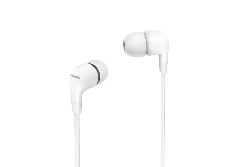  www.electricalstuff.se ElectricalStuff.se   Philips TAE1105WT/00 hörlur och headset Hörlurar Kabel I öra Musik Vit Philips T