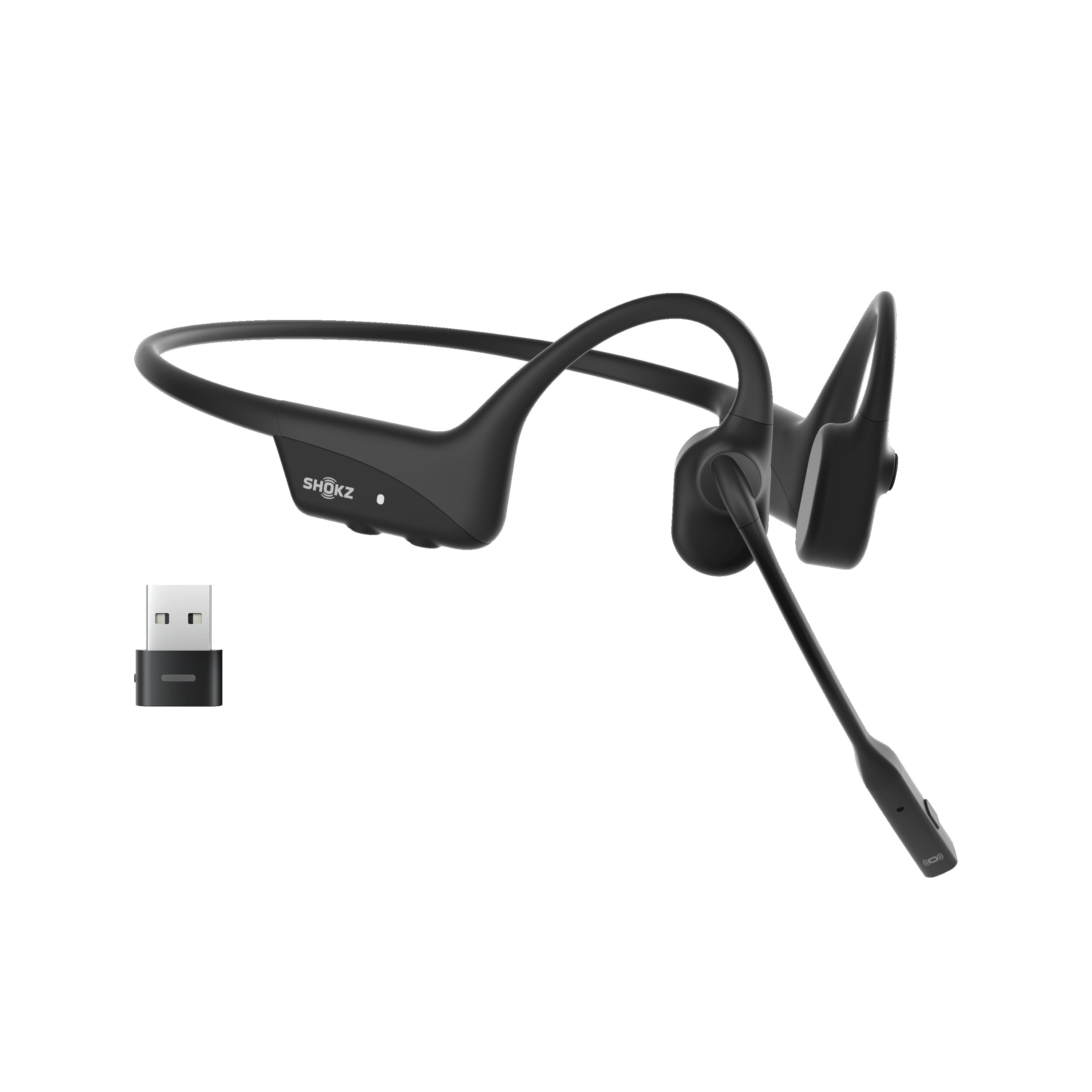  www.electricalstuff.se ElectricalStuff.se   SHOKZ C110-AC-BK hörlur och headset Trådlös Öronkrok Kontor/callcenter USB Type-