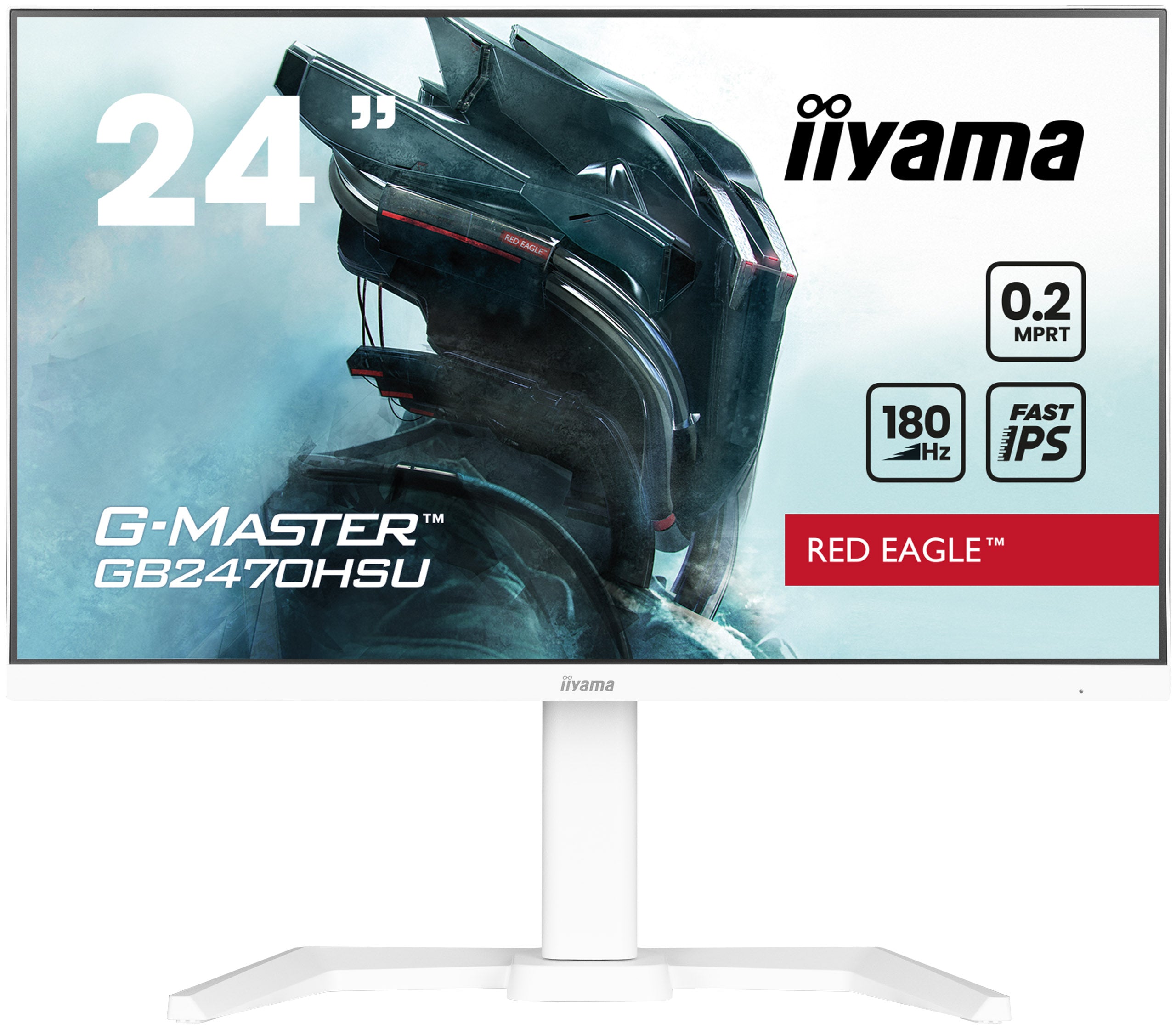  www.electricalstuff.se ElectricalStuff.se   iiyama G-MASTER GB2470HSU-W6 platta pc-skärmar 60,5 cm (23.8") 1920 x 1080 pixla