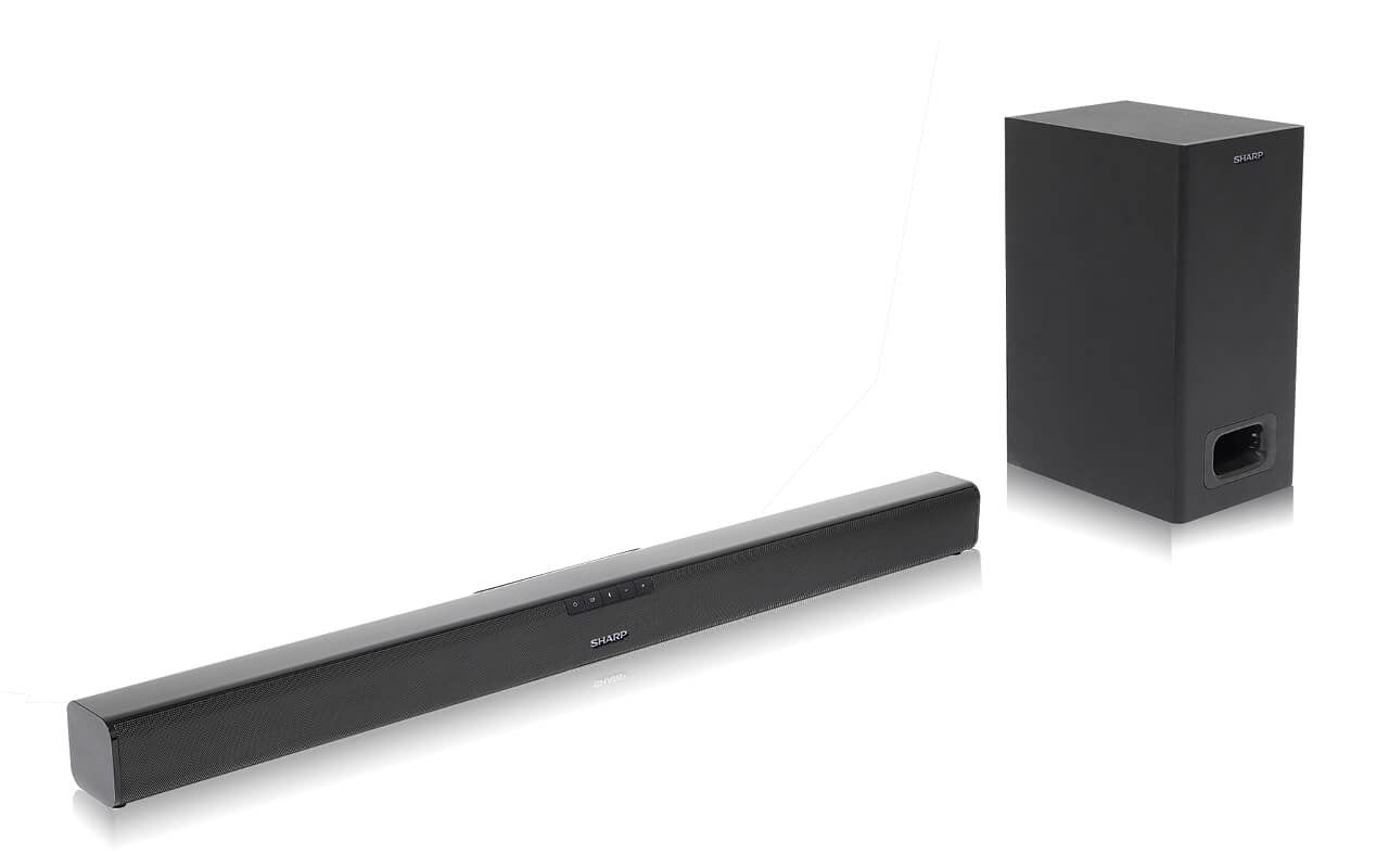  019952628 Soundbar-Högtalare   HT-SBW110 www.electricalstuff.se ElectricalStuff.se   Sharp HT-SBW110 soundbar-högtalare Svar
