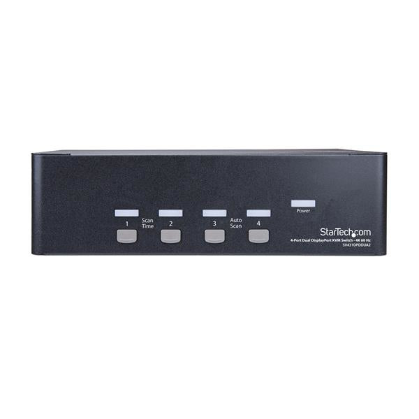  ricalStuff.se   StarTech.com 4-ports Dual DisplayPort KVM-switch - 4K 60 Hz StarTech.com SV431DPDDUA2 0065030867863|06503086