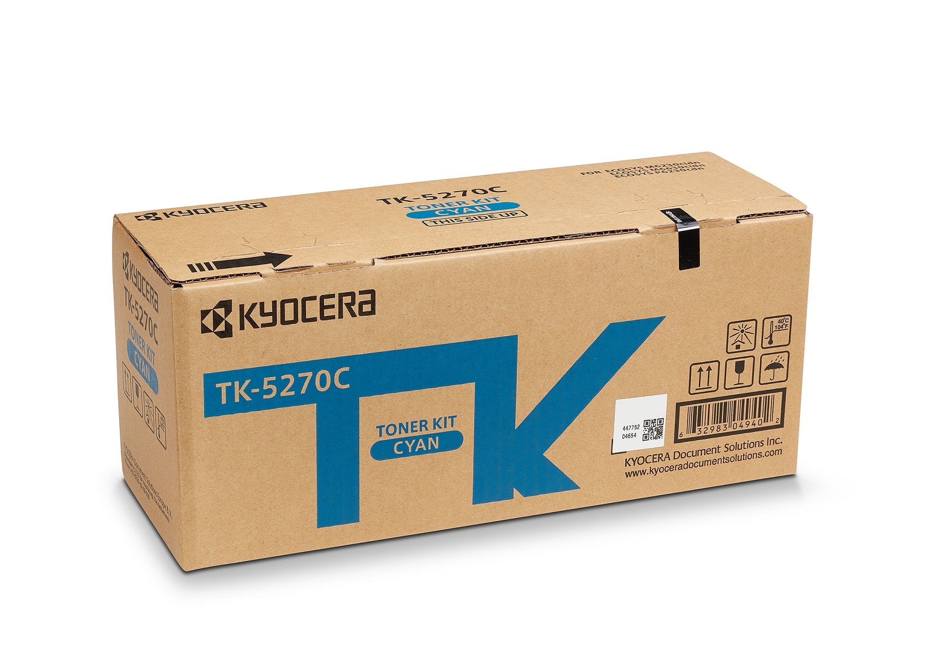  www.electricalstuff.se ElectricalStuff.se   KYOCERA TK-5270C Tonerkassett 1 styck Original Cyan KYOCERA 1T02TVCNL0 063298304