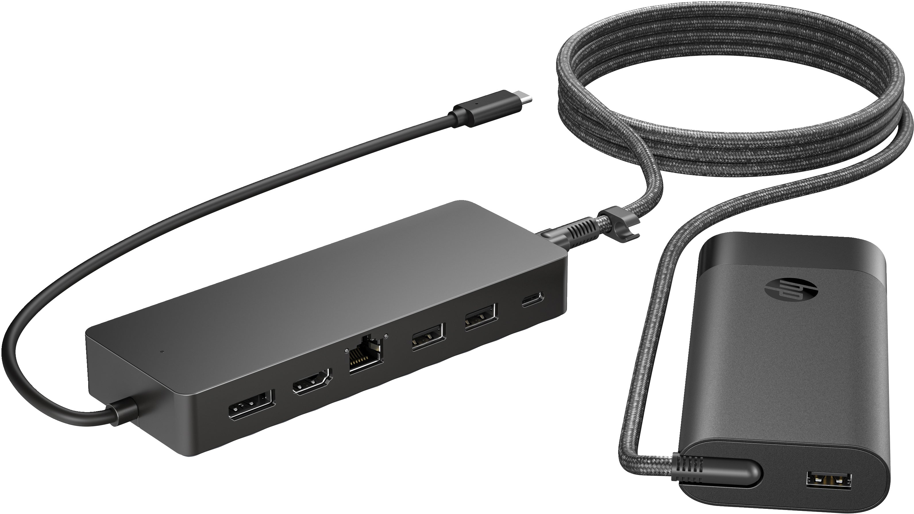  www.electricalstuff.se ElectricalStuff.se   HP Universal USB-C Hub and Laptop Charger Combo HP 9H0H9AA#ABB 0197961554168|197