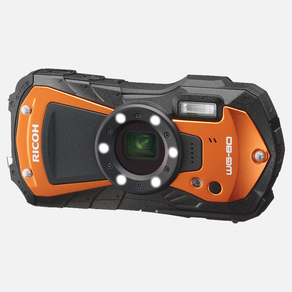  www.electricalstuff.se ElectricalStuff.se   Ricoh WG-80 1/2.3" Kompaktkamera 16 MP CMOS 4608 x 3456 pixlar Svart, Orange Ric